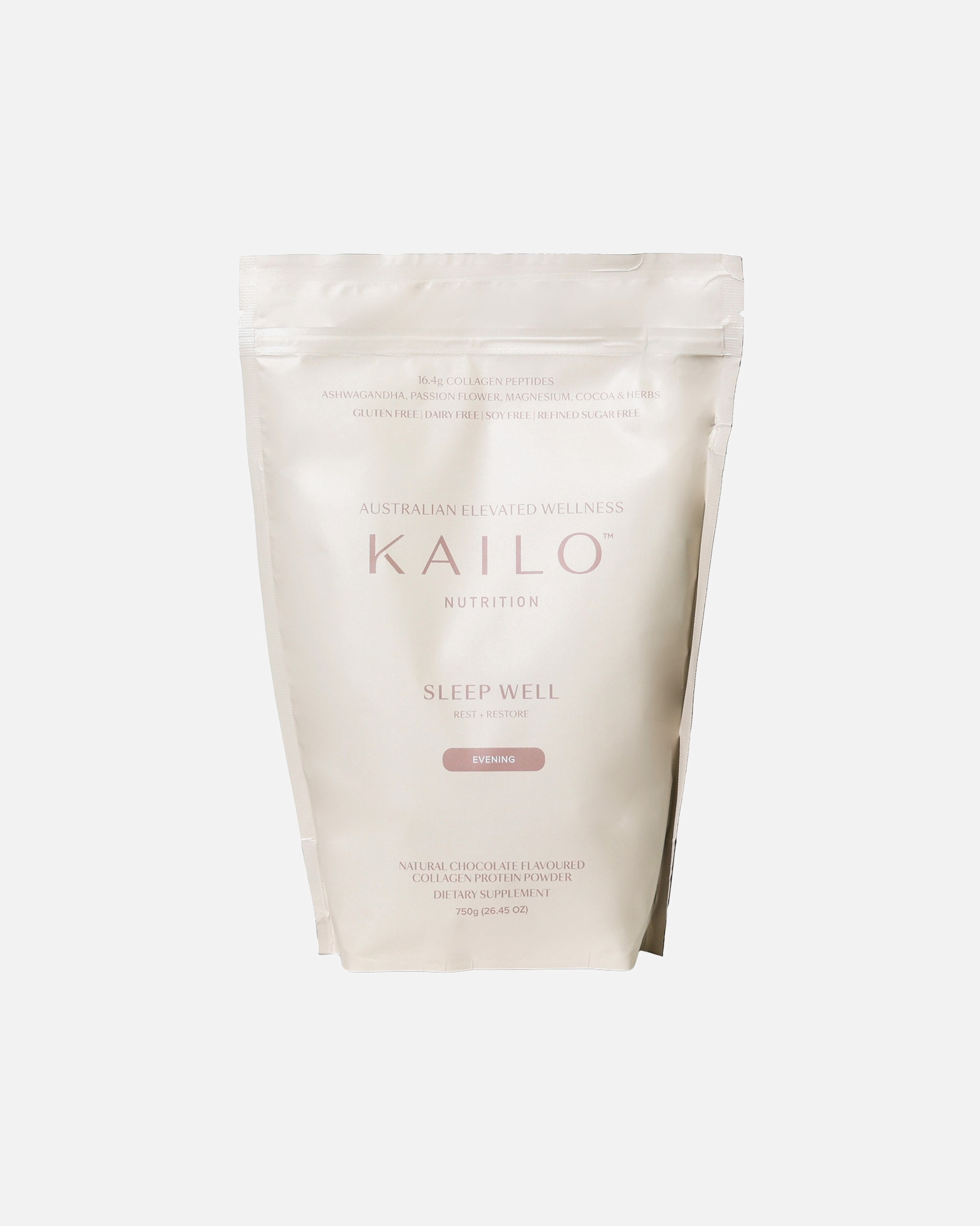 Poudre pour Unisexe KAILO Nutriti Default Brand Line Sleep Well - Chocolate Sleep Well - Chocolate