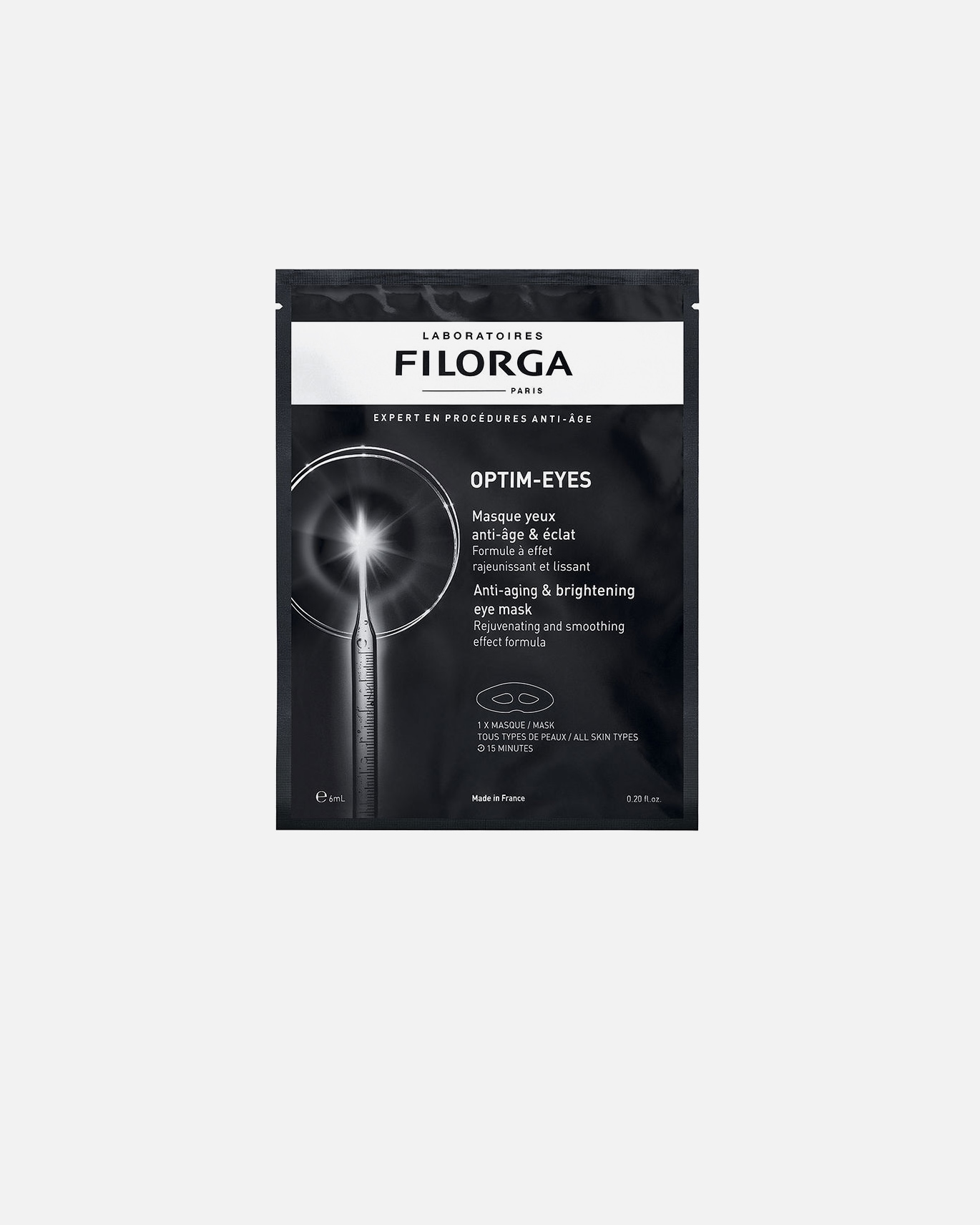 Coffret contour des yeux pour Femme Filorga Masque contour des yeux anti-âge et illuminateur OPTIM-EYES 1 Stück