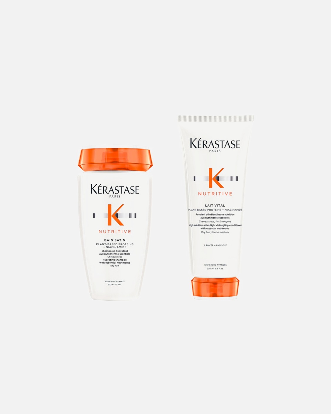 Coffret soin cheveux pour Femme Kérastase Nutritive Duo (Bain Satin & Lait Vital) 1 pièce