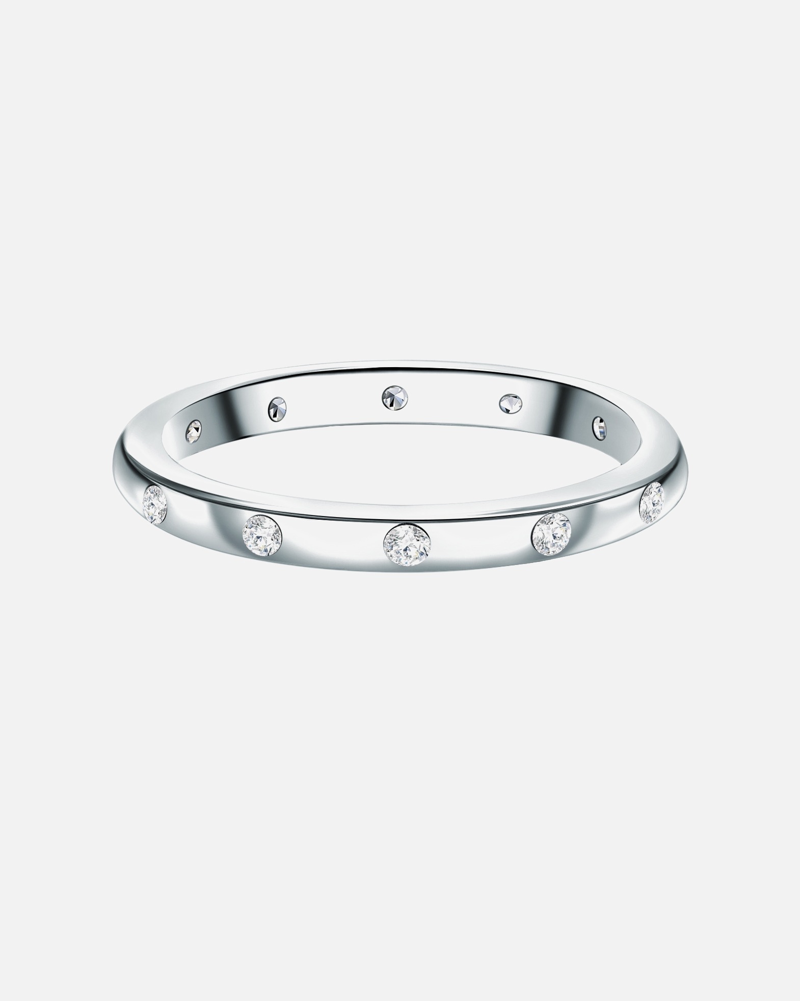 Bague pour Femme Trilani Bague en argent Argent sterling Oxyde de zirconium (CZ) en Argent 58