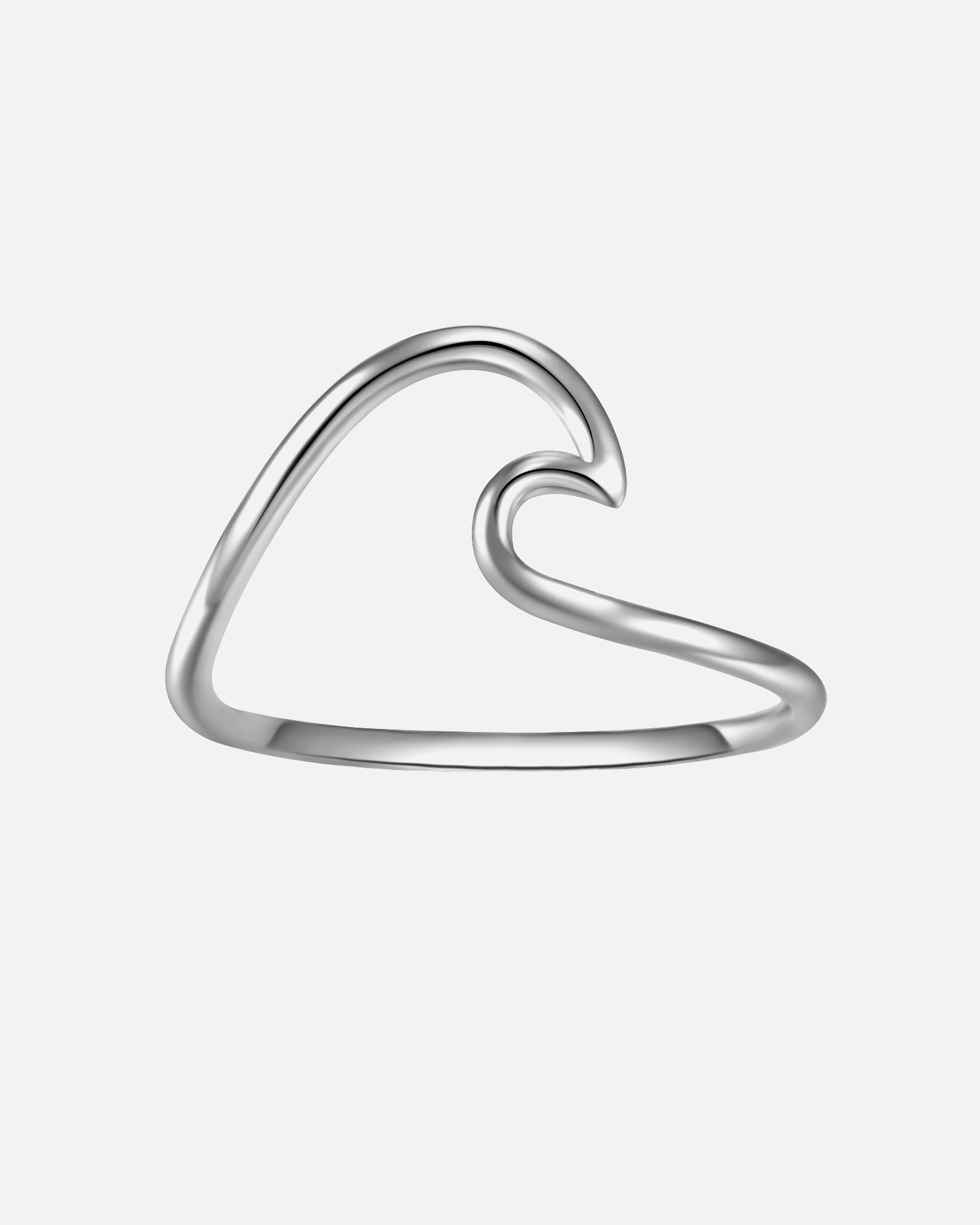 Bague pour Femme Glanzstücke München Bague en argent Vague Argent sterling en Argent 48