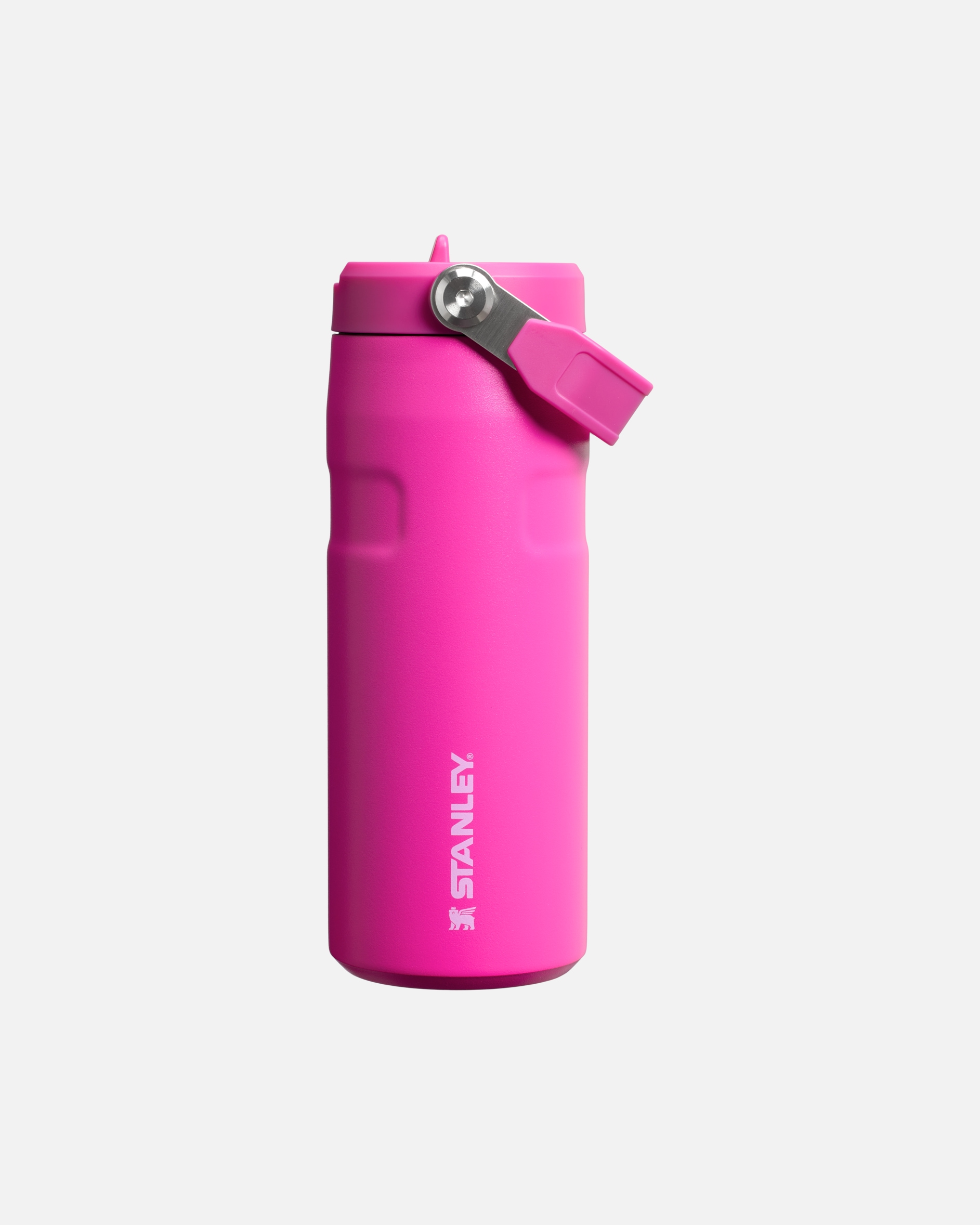 Gourde pour Unisexe Stanley 1913 Gourde d'eau Isotherme Avec Paille - 0,47L - ICEFLOW™ BOTTLE FLIPSTRAW 2.0 Violet Blossom