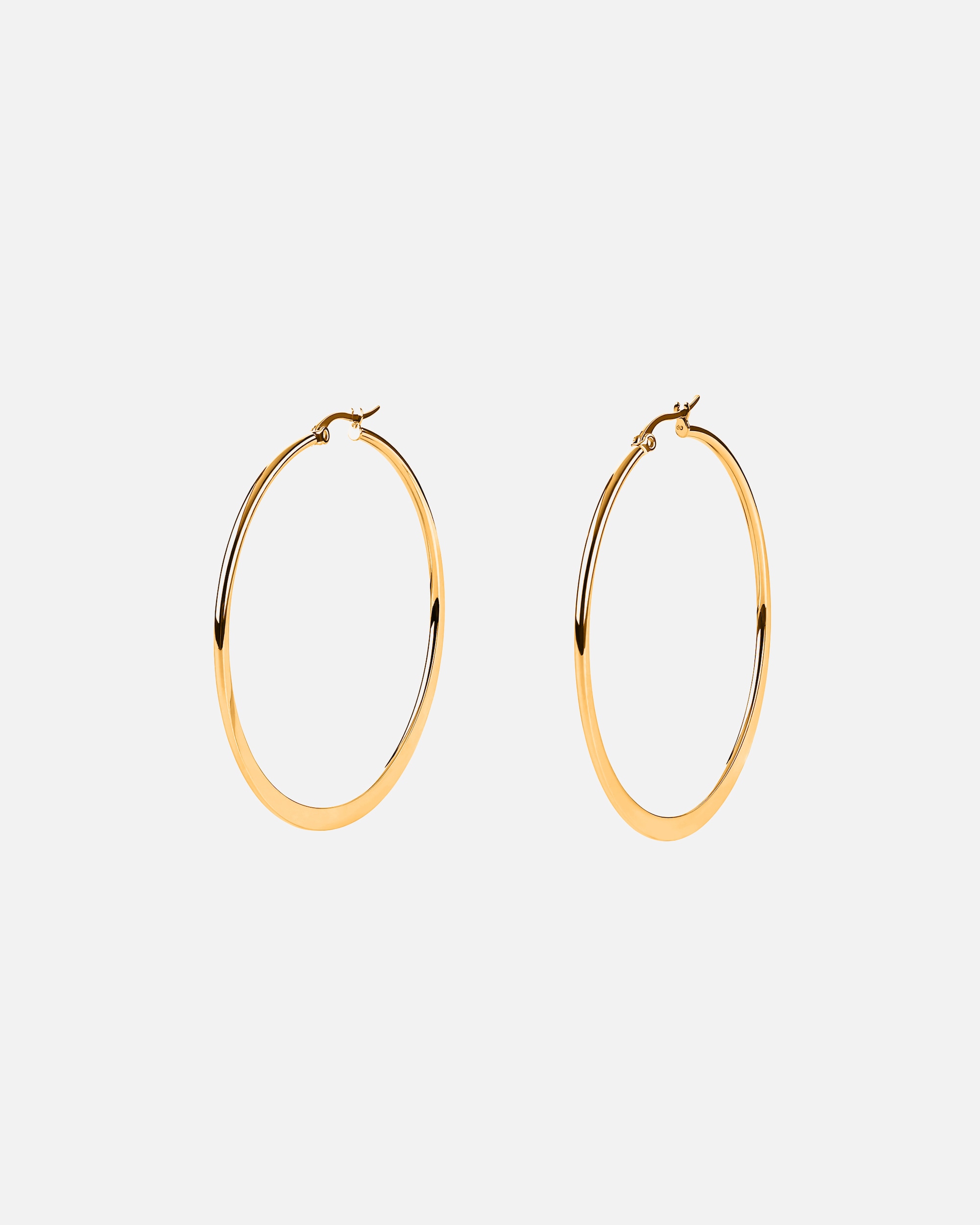 Boucles d'oreilles pour Femme Heideman Boucles d'oreilles créoles couleur or 35mm