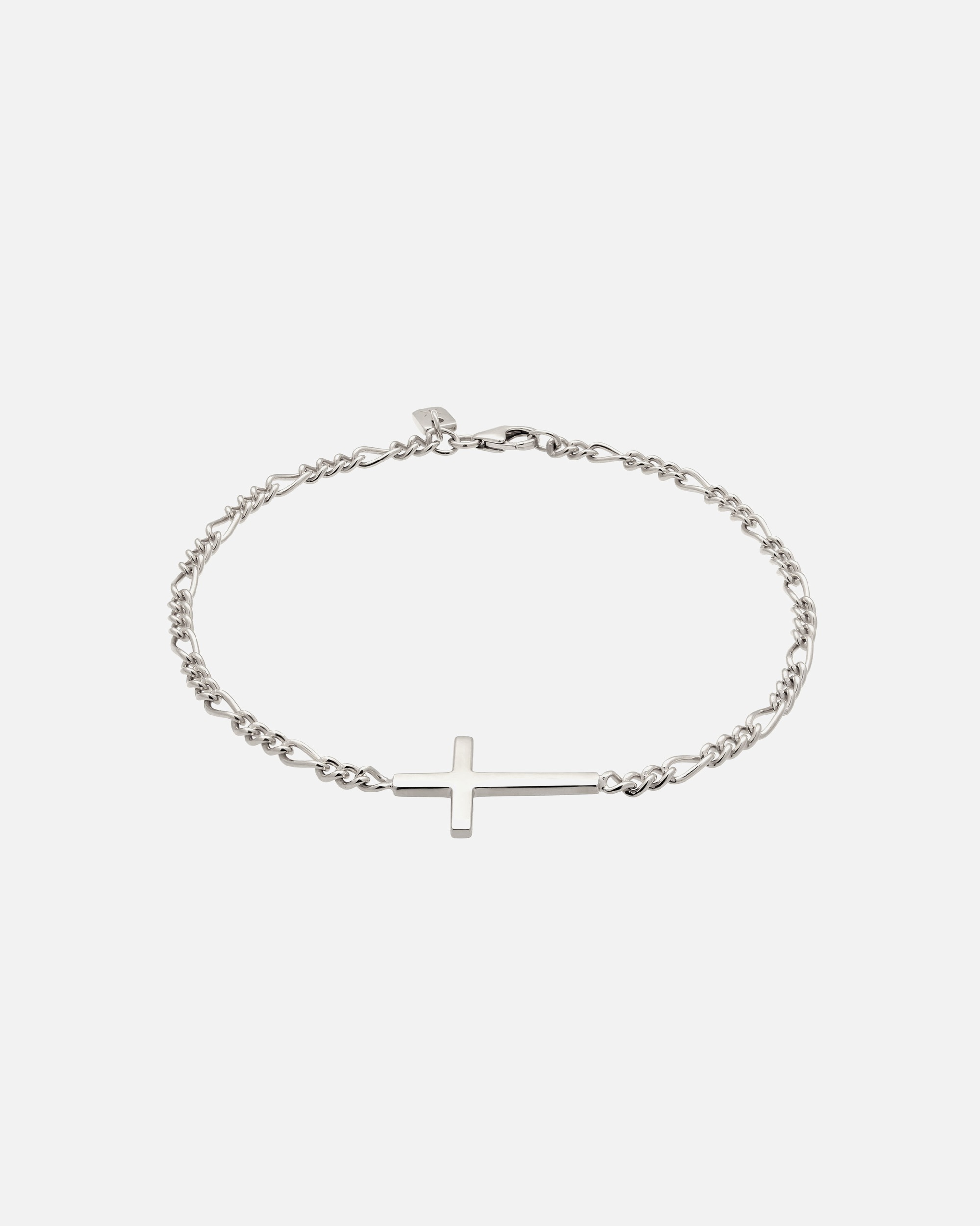Bracelet pour Homme KUZZOI Bracelet argent Croix 925 Sterling Silver 19