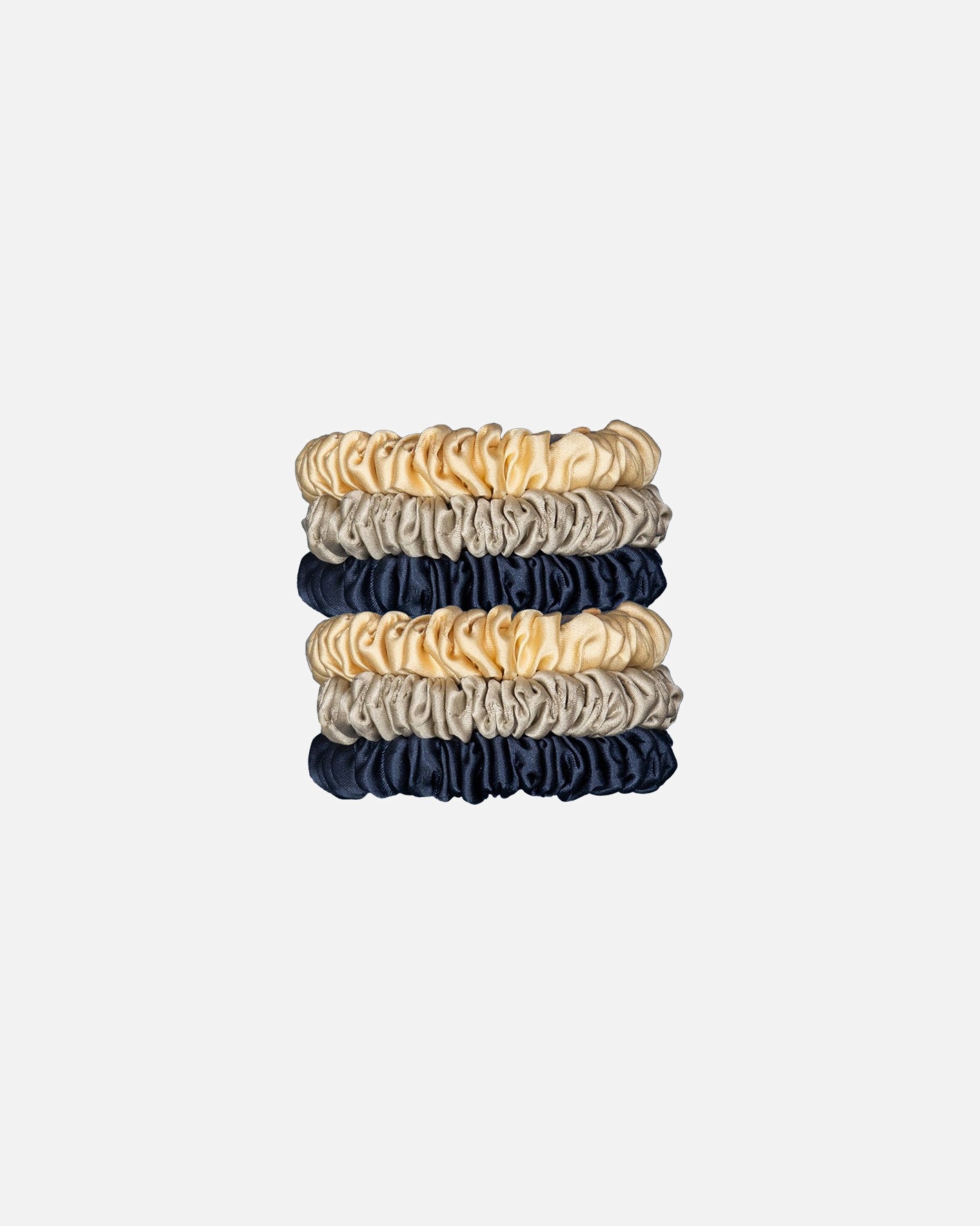 Accessoires pour les cheveux pour Unisexe Holistic Silk SKINNY SILK SCRUNCHIE SET CLASSIC