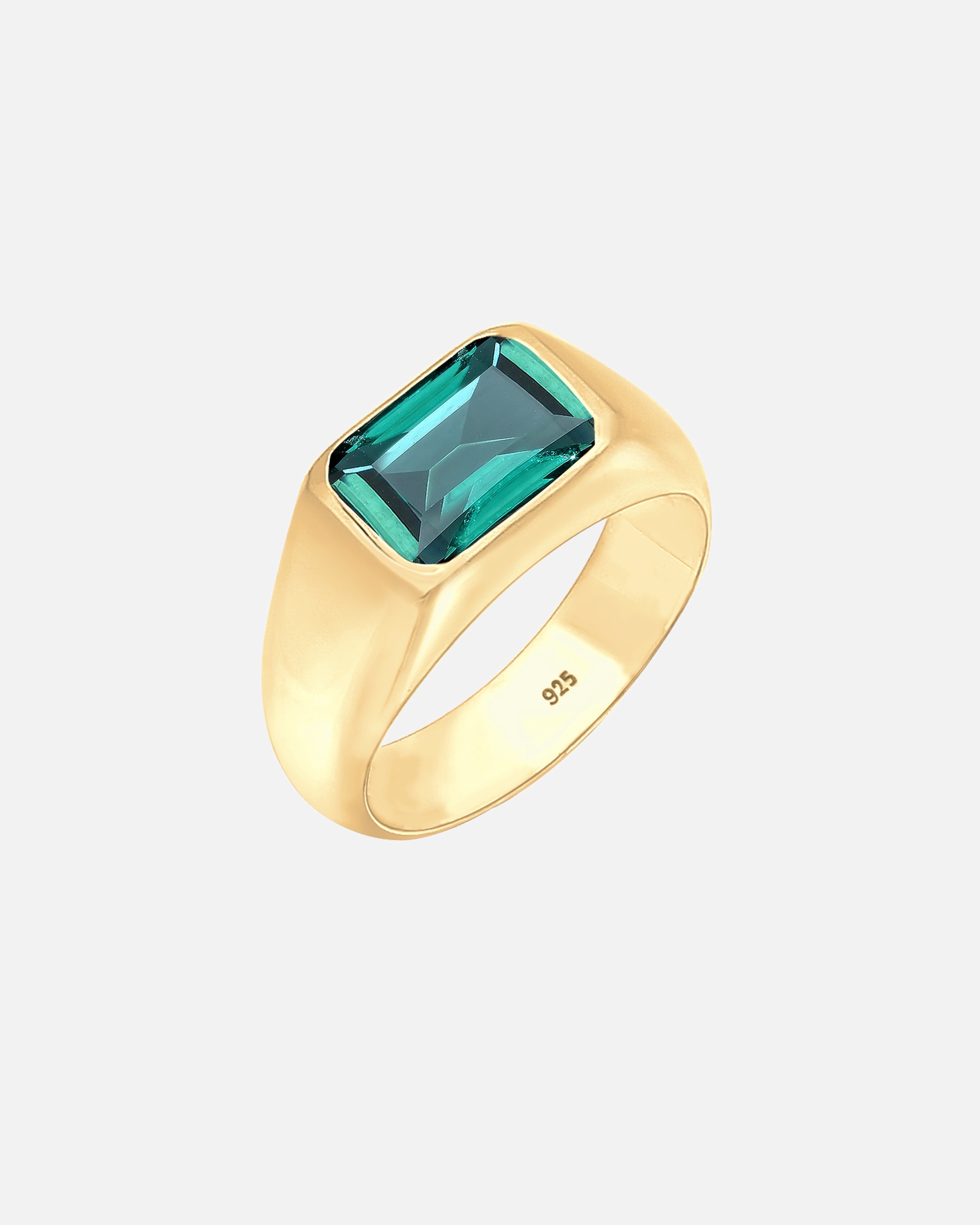 Bague pour Femme Elli PREMIUM Bague sceau grenat pierres précieuses rouge Tendance 925 Argent 52