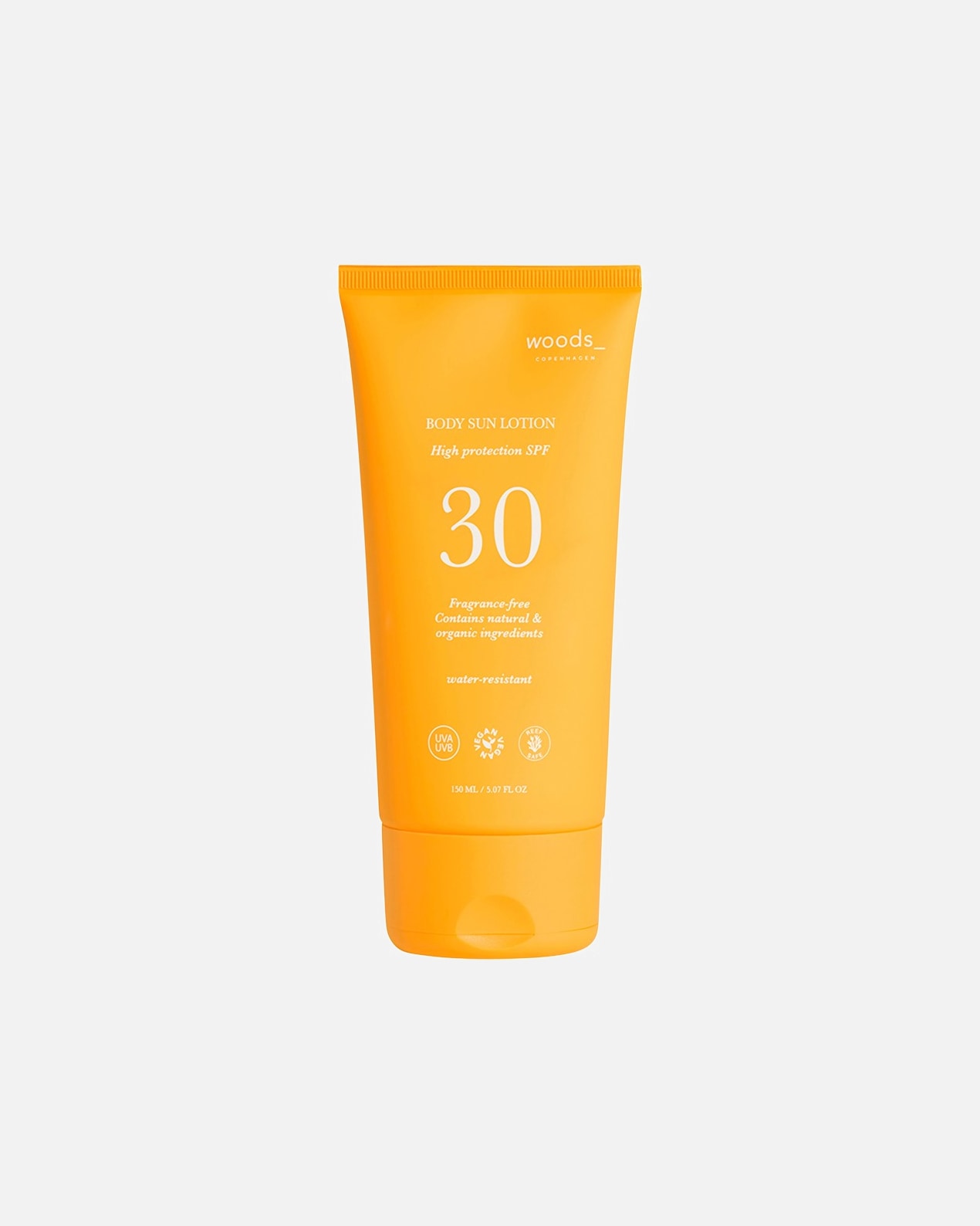 Crème solaire pour Unisexe Woods Copenhagen Default Brand Line Body Sun Lotion SPF30 150 ml