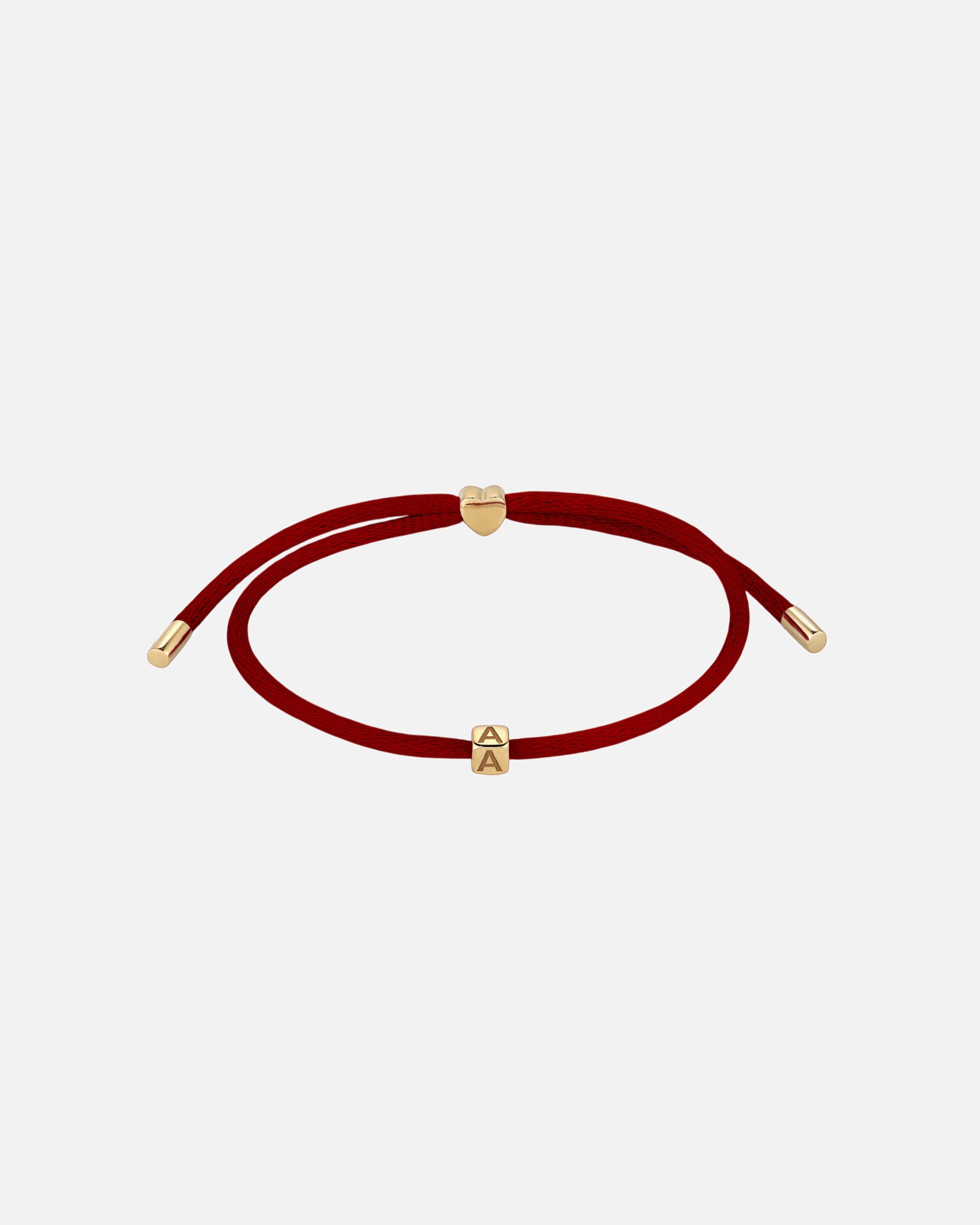 Bracelet pour Femme Elli Bracelet sans pierre A 925 Sterling Silver Gold-plated Rouge