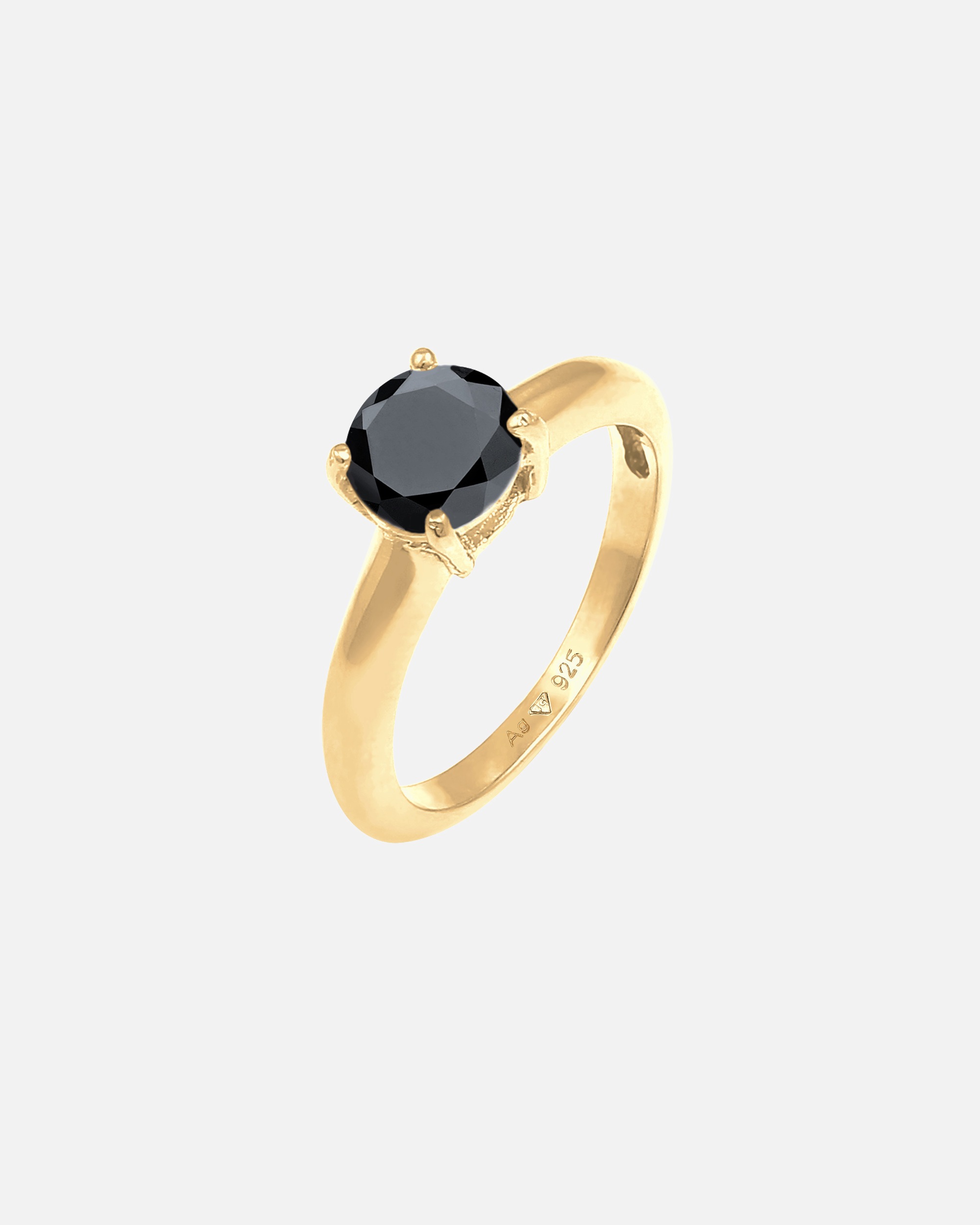 Bague pour Femme Elli Solitaire Classique Zirconia Argent 925 54