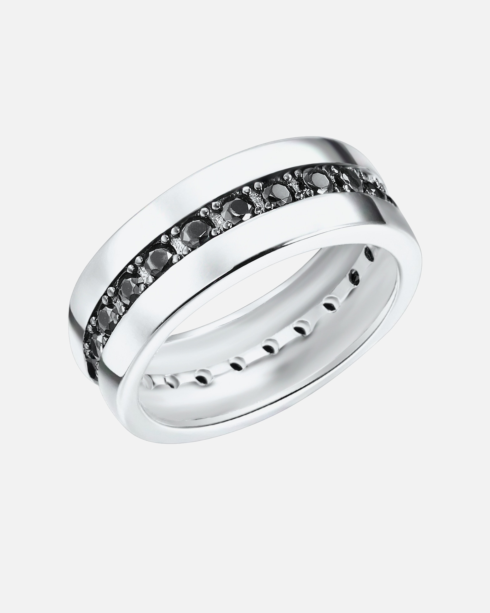 Bague pour Femme Rafaela Donata Bague en argent Argent sterling Oxyde de zirconium (CZ) en Argent 50