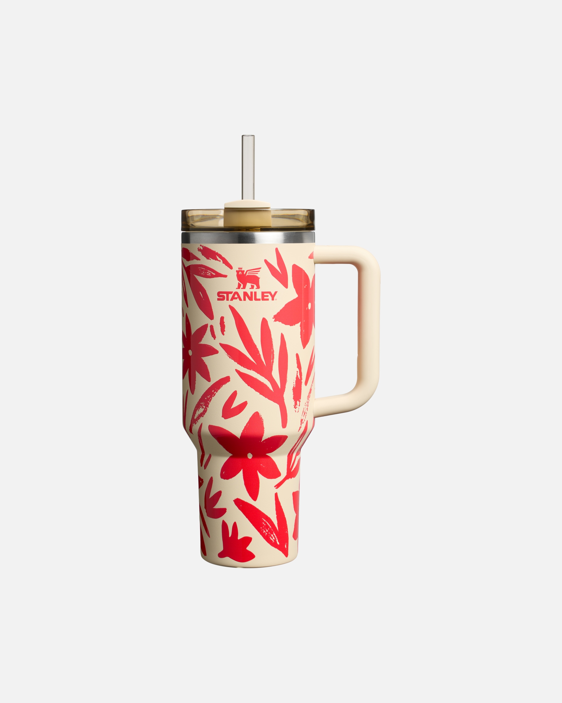 Gourde pour Unisexe Stanley 1913 Gourde d'eau Isotherme - 1,18L - THE QUENCHER H2.0 FLOWSTATE™ TUMBLER Resort Floral - 1,2L