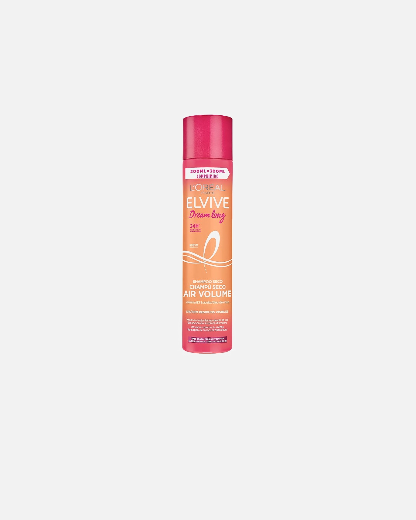 Shampooing sec pour Femme L’Oréal Paris Shampoing sec ELVIVE DREAM LONG à volume d',air 200 ml
