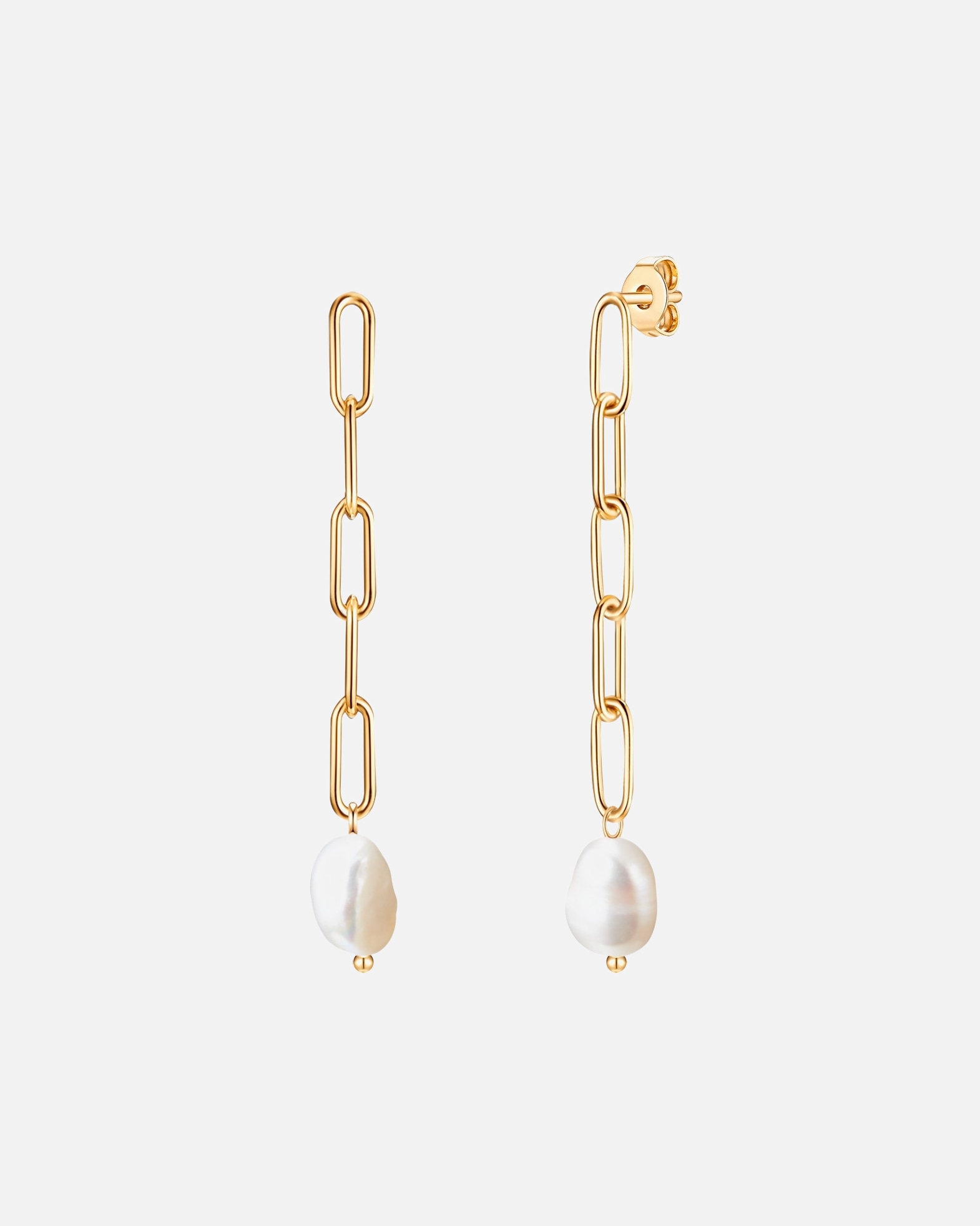 Boucles d'oreilles pour Femme Valero Pearls Boucles d'oreilles or