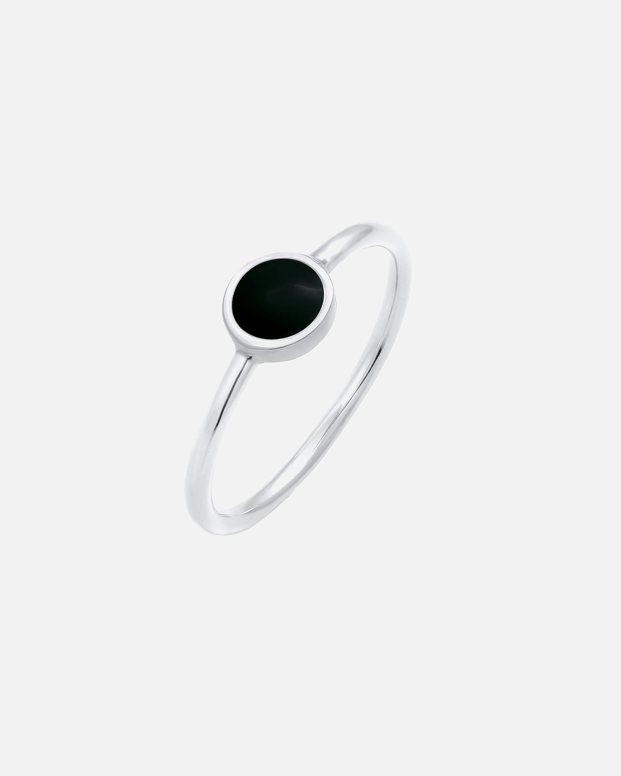 Bague pour Femme Elli Solitaire Bague Empilée Émail Argent 925 52
