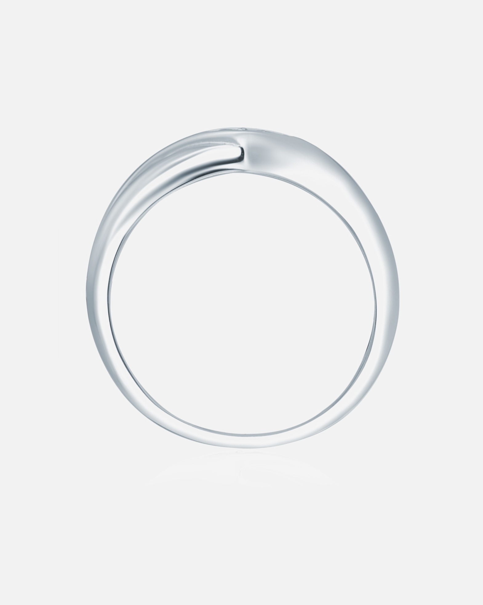 Bague pour Femme Lulu & Jane Bague Argent sterling Diamant en Argent 56