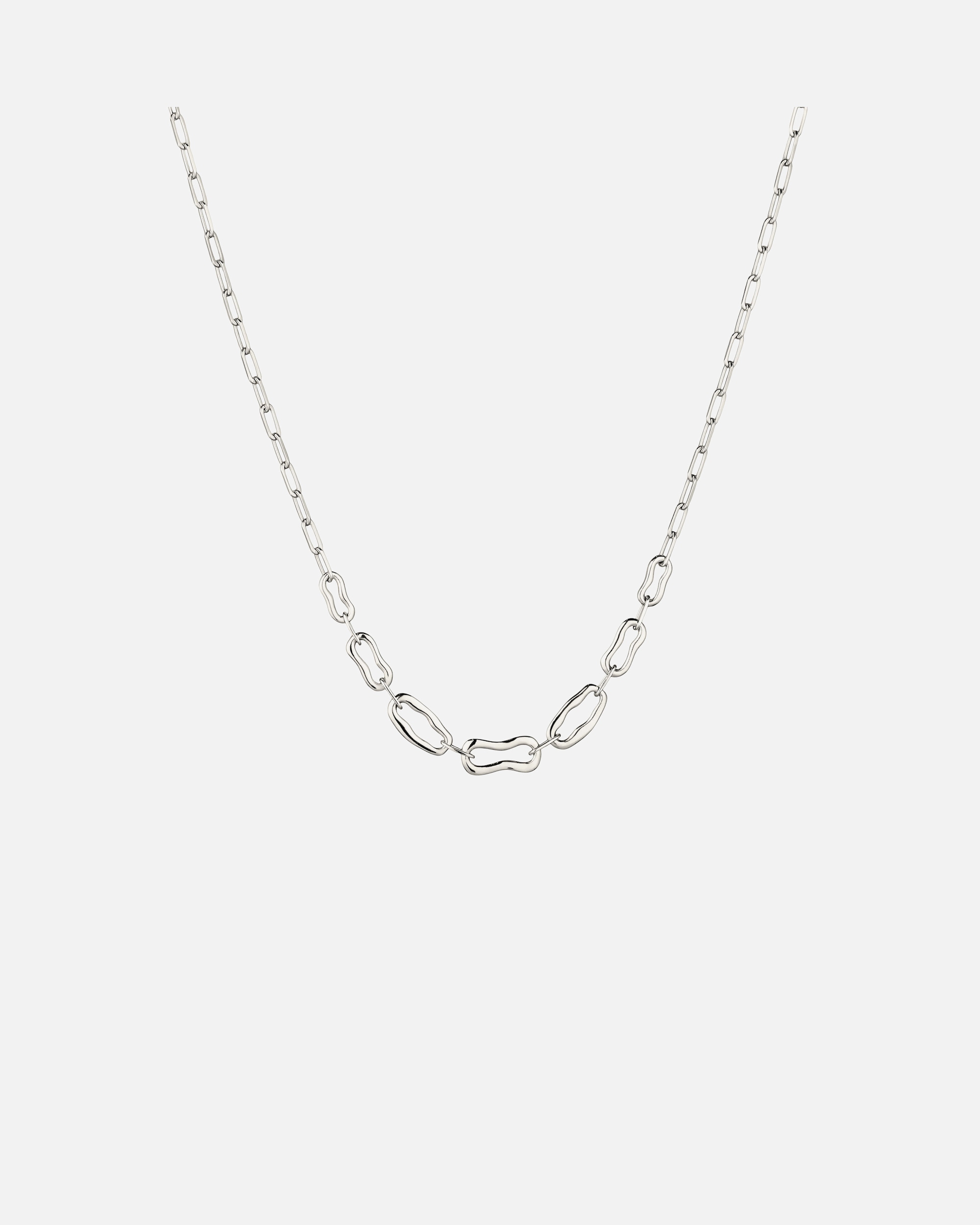 Collier pour Femme Elli Collier sans pendentif Chaîne à maillons longs 925 Sterling Silver silberfarben