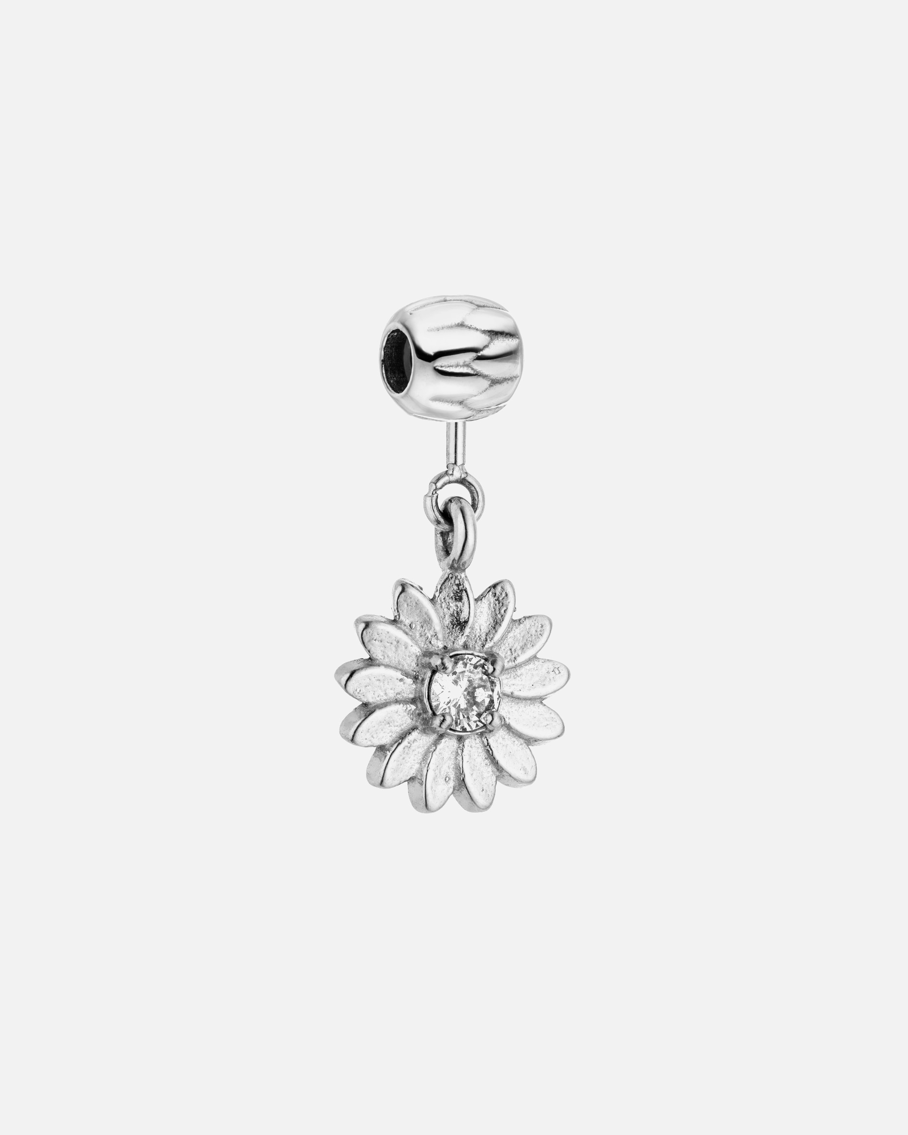 Pendentif pour Unisexe Purelei LEI Sunflower Breloque 100% acier inoxydable Argent