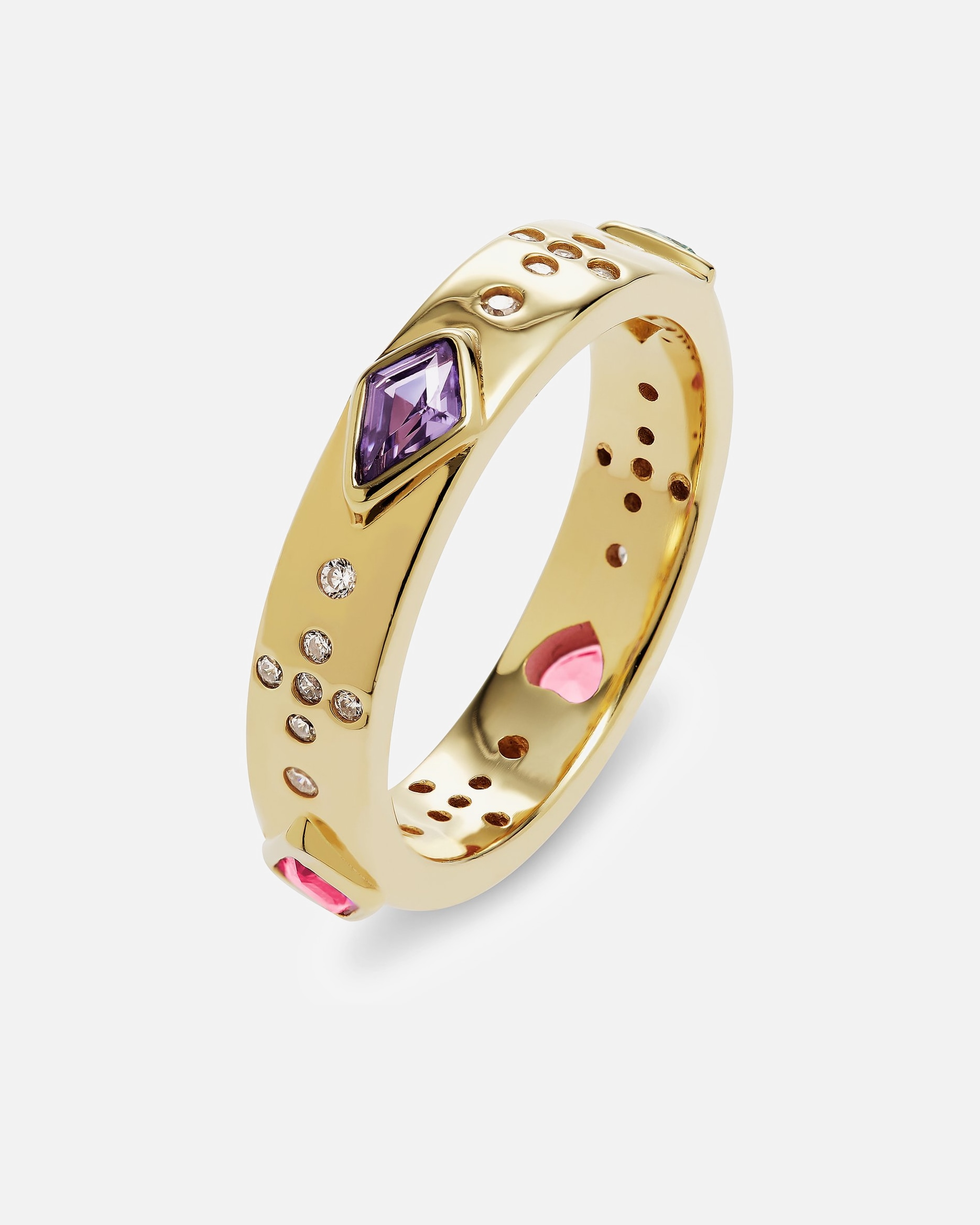 Bague pour Femme Jette Bagues or jaune 51