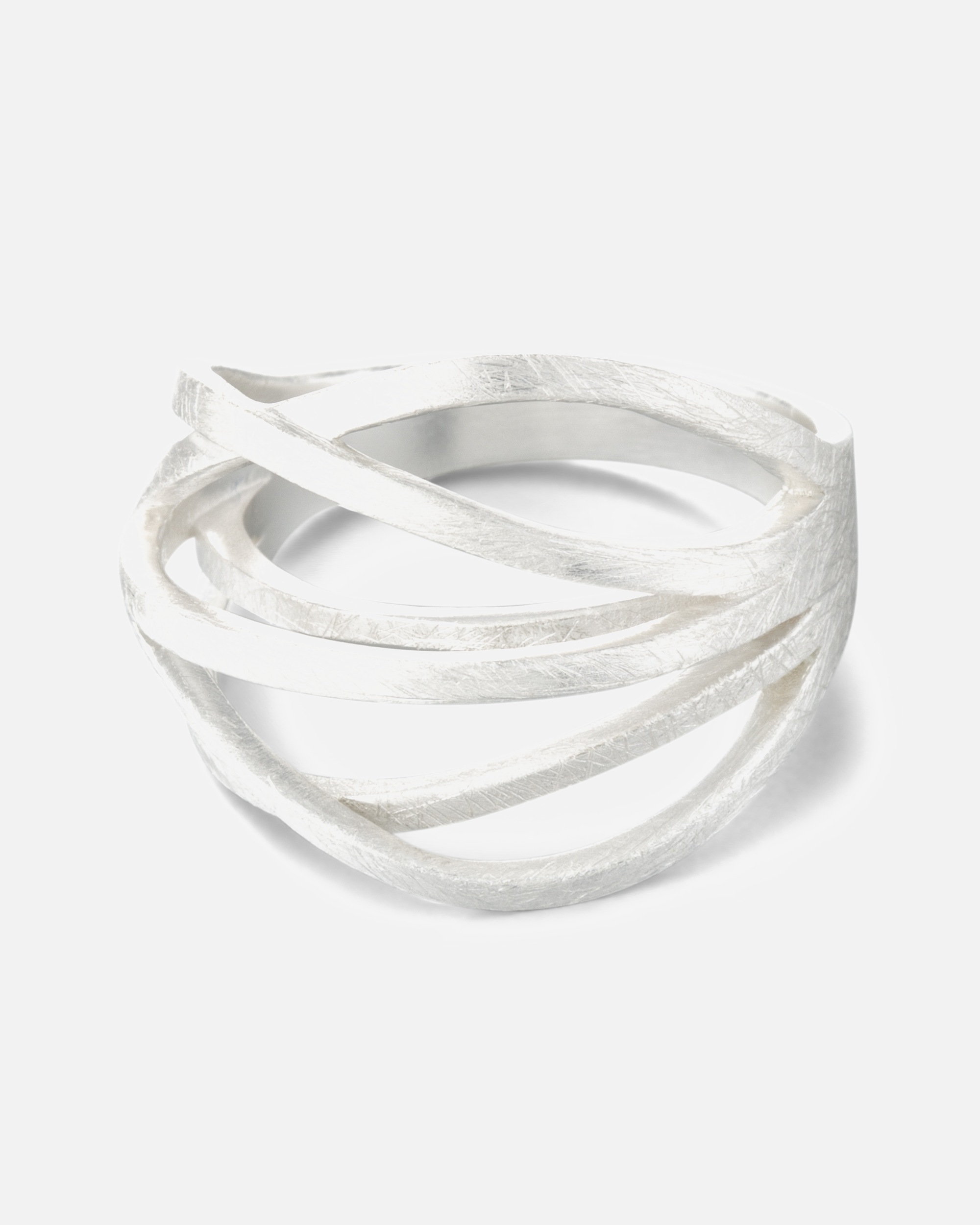 Bague pour Femme Heideman Bague Arcus couleur argentée polie 58 (18.5)
