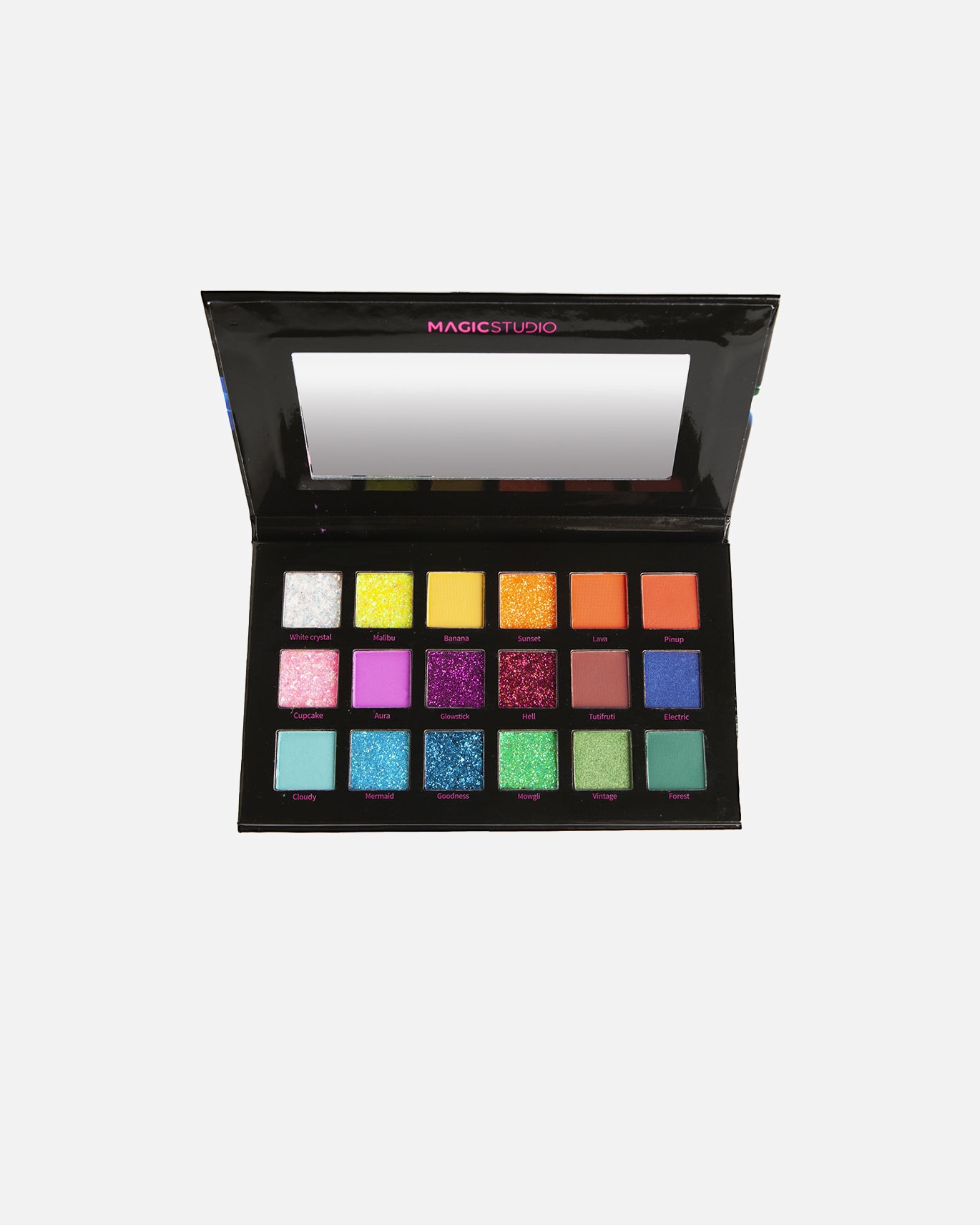 Ombre à paupières pour Unisexe Magic Studio Palette de fards à paupières FLASH NEON 1 pièce
