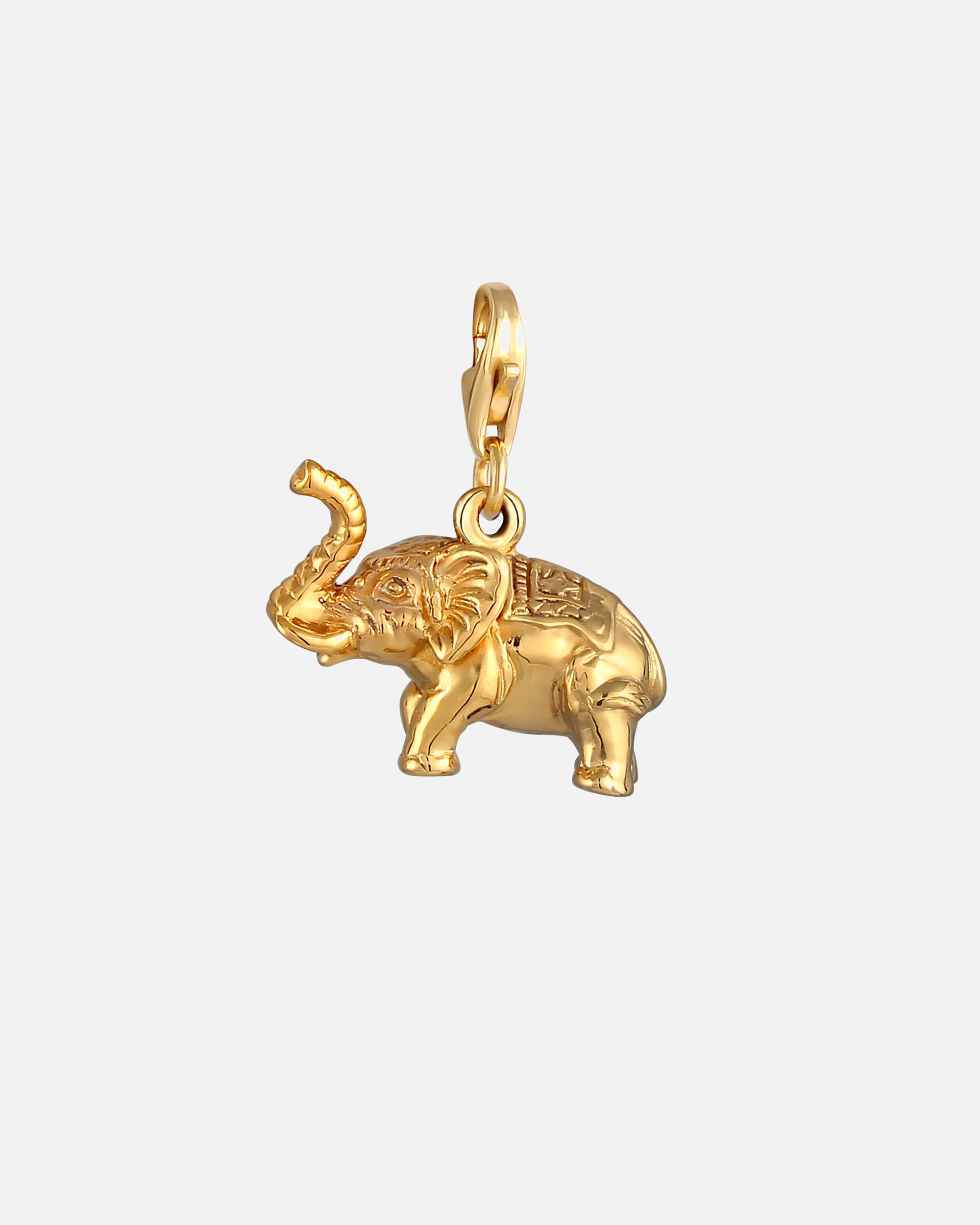 Pendentif pour Femme Nenalina Éléphant Animal Voyager Trend Blogger Pendentif Femme - (925/1000) Argent goldfarben