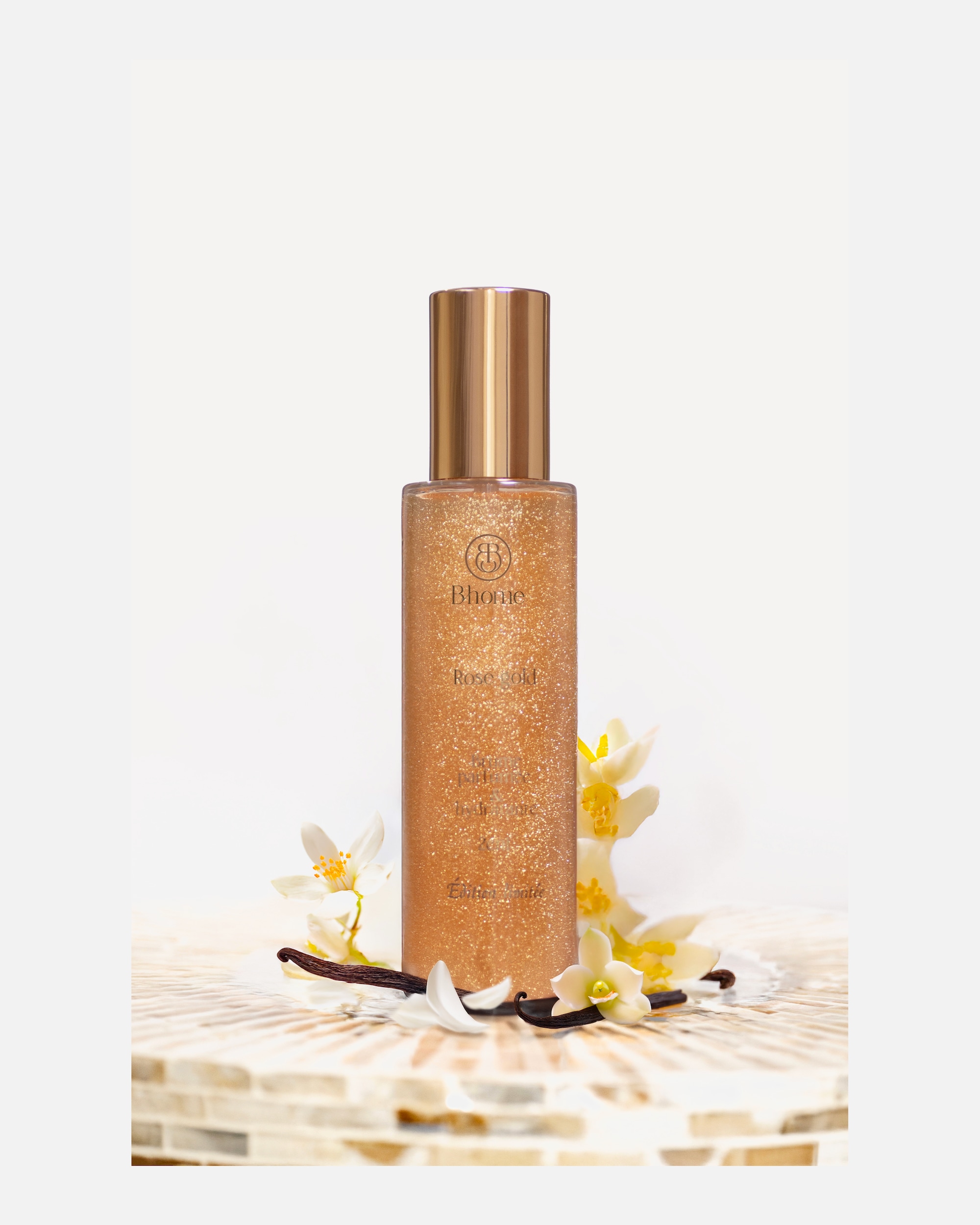Huile pour le corps pour Unisexe Bhome Default Brand Line Rose Gold 150 ml