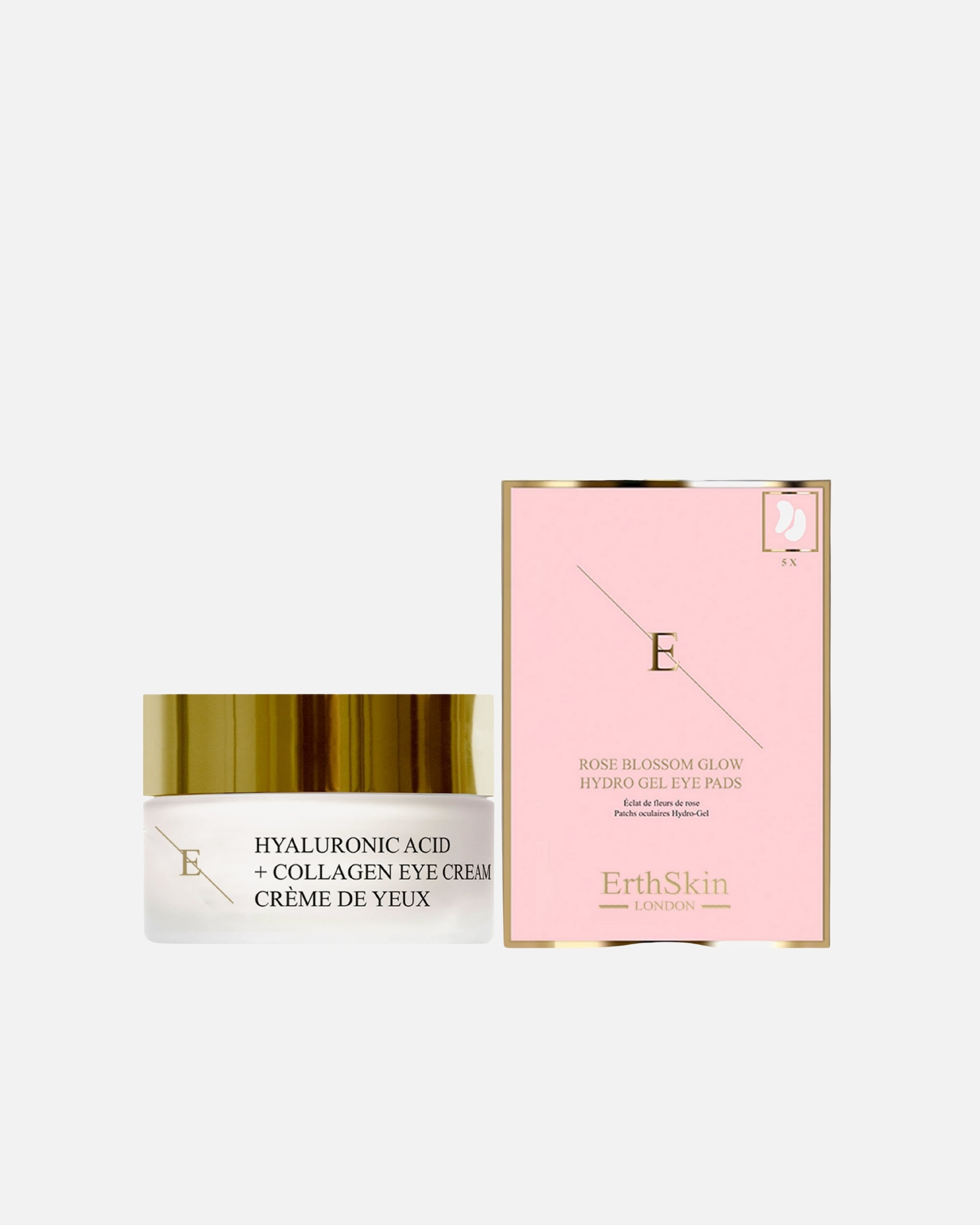 Coffret contour des yeux pour Femme ErthSkin London Coffret Pro Age + Rose Eye 1 pièce