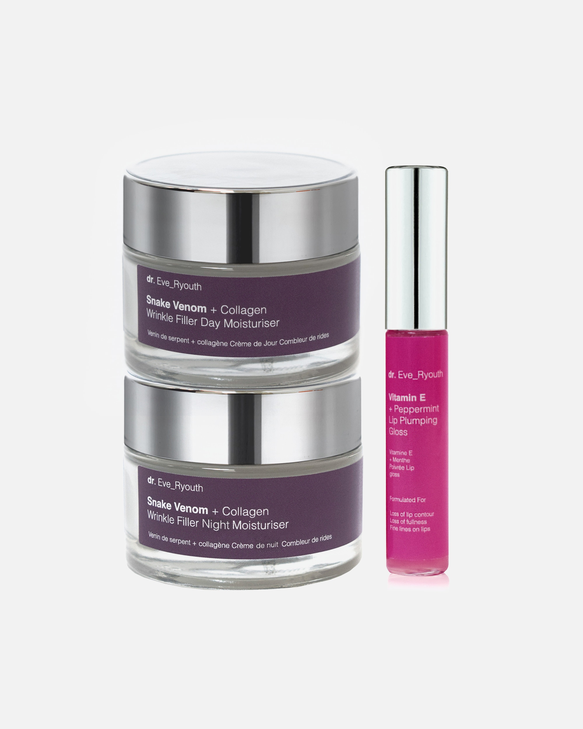 Coffret soin visage pour Femme Dr. Eve_Ryouth Coffret Lèvres Venom 1 pièce