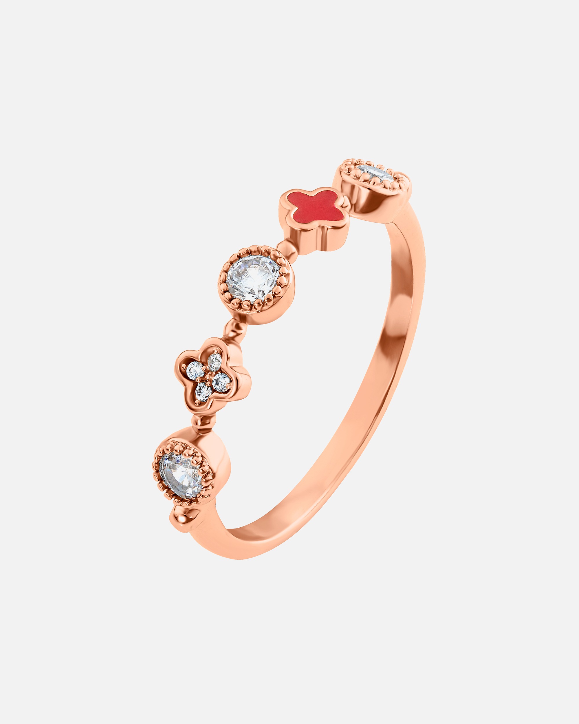 Bague pour Femme Heideman Bague Adria couleur or rose 56 (17.8)