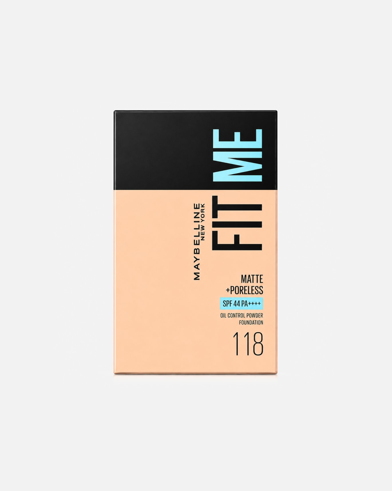 Fond de teint pour Unisexe Maybelline Fond de Teint Poudre Fit Me Matte & Poreless 118