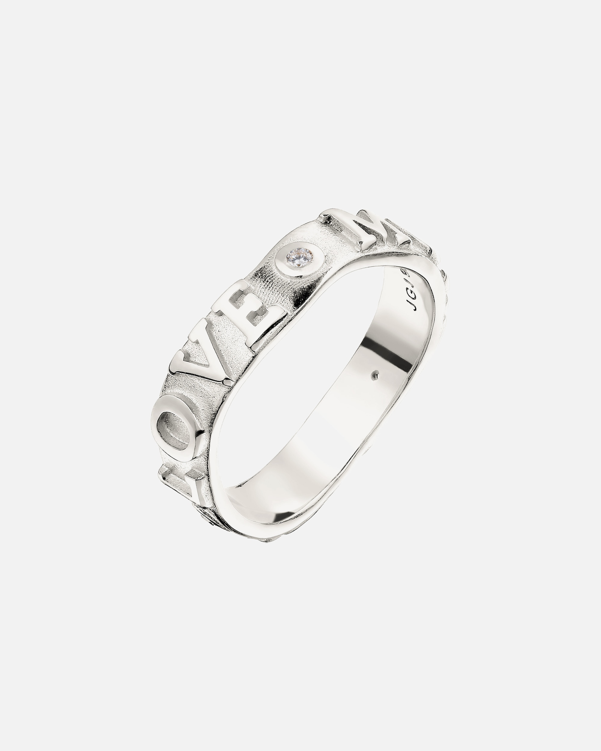 Bague pour Femme Elli Bague avec pierres Zirconia Blanc 925 Sterling Silver 52