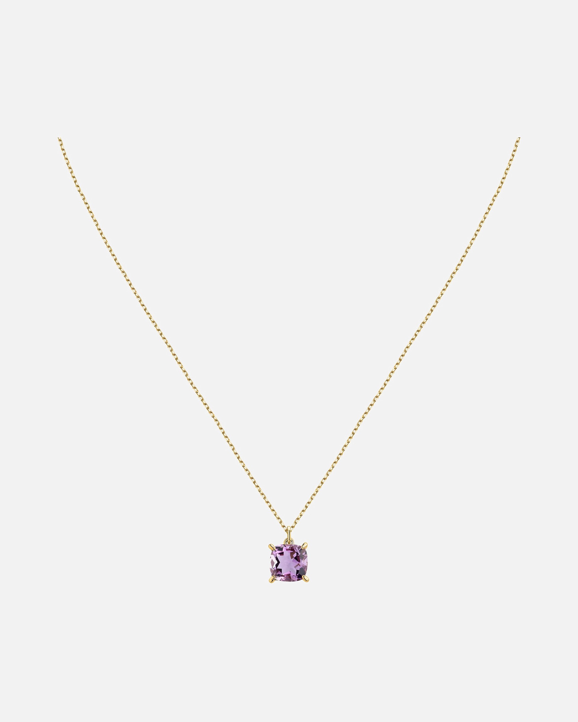 Collier pour Femme CHRIST Chaînes or jaune, lilas