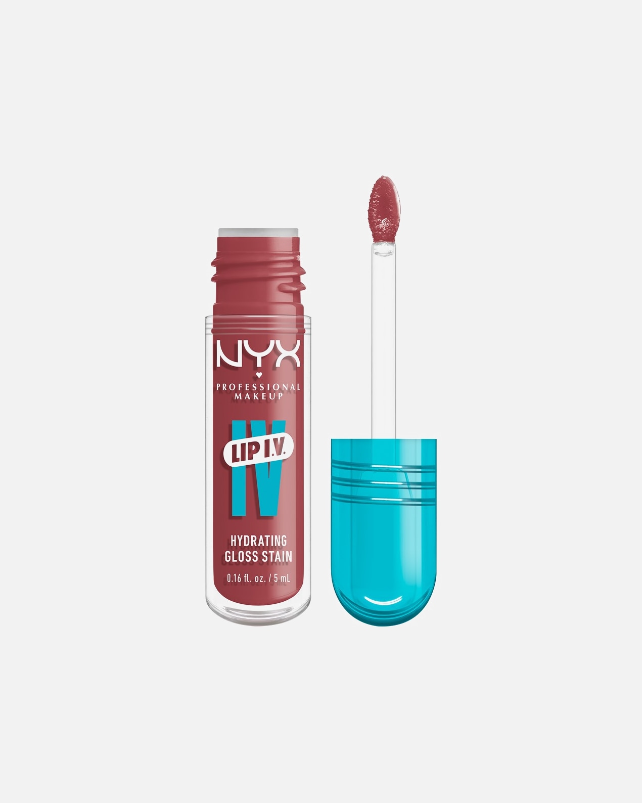 Gloss à lèvres pour Femme NYX Professional Makeup Brillant à lèvres LIP IV Petal Pourin