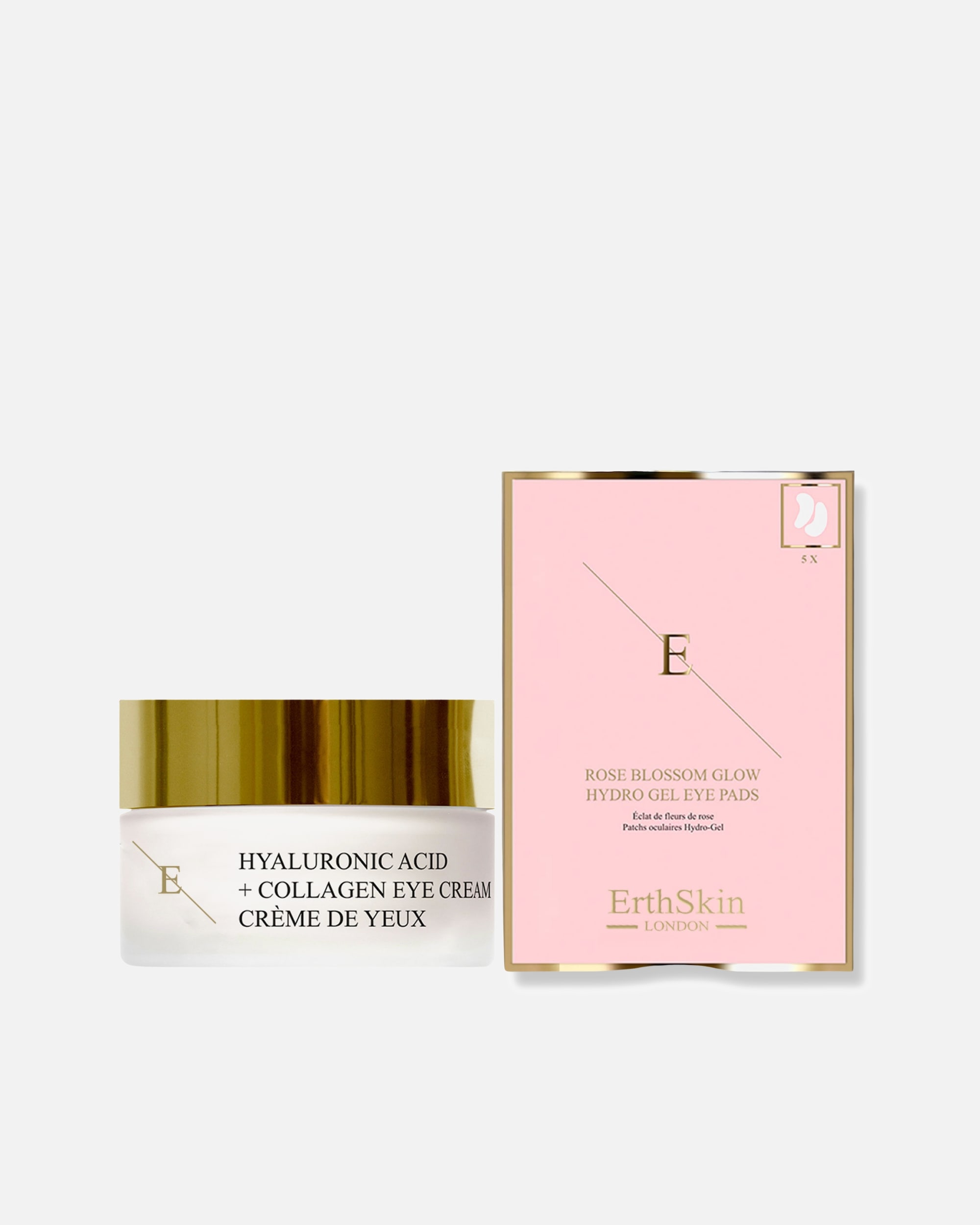 Coffret contour des yeux pour Femme ErthSkin London Coffret Pro Age + Rose Eye 1 pièce