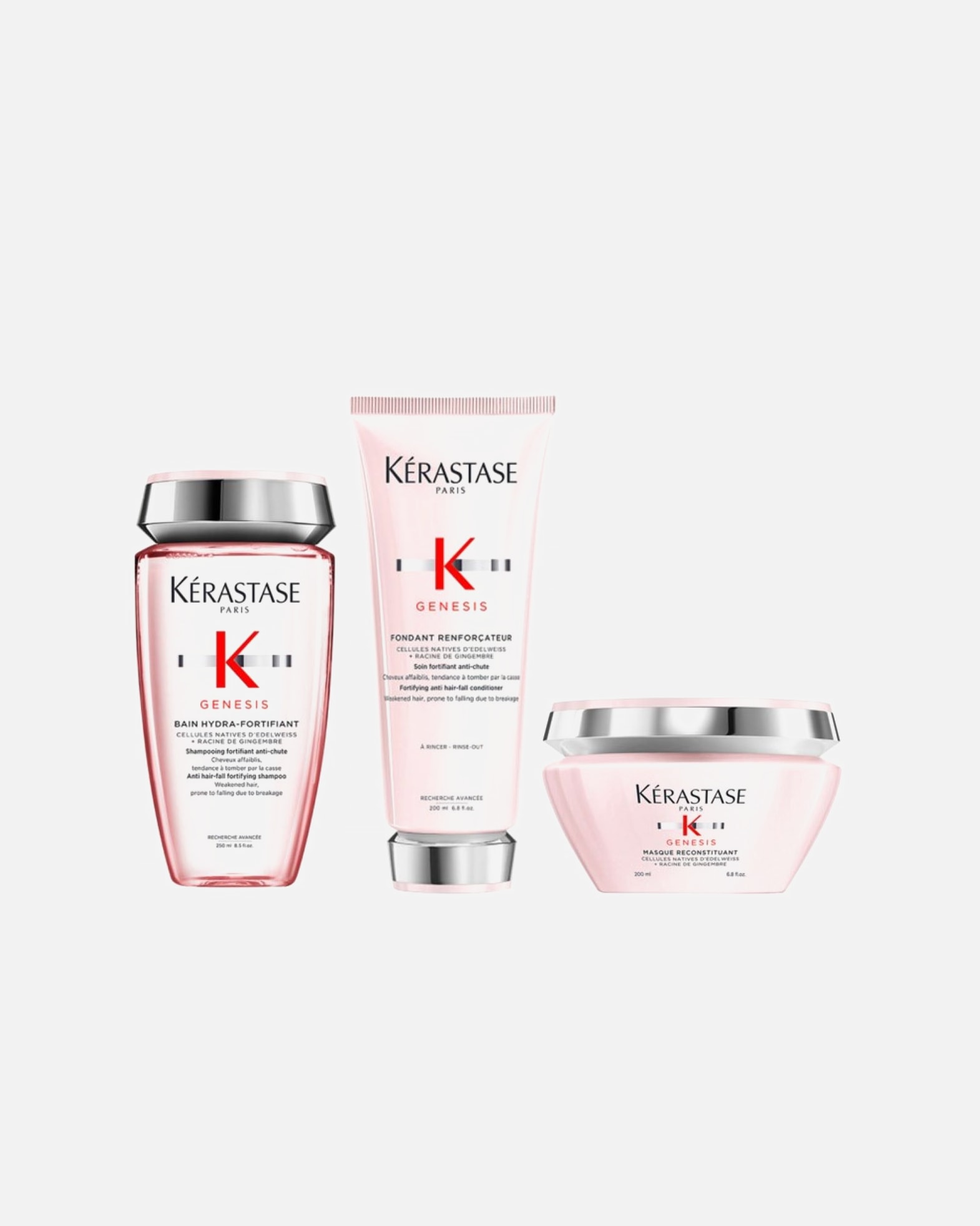 Coffret soin cheveux pour Femme Kérastase Genesis Coffret HYDRA Masque (Bain Hydra/ Fondant / Masque) 1 pièce