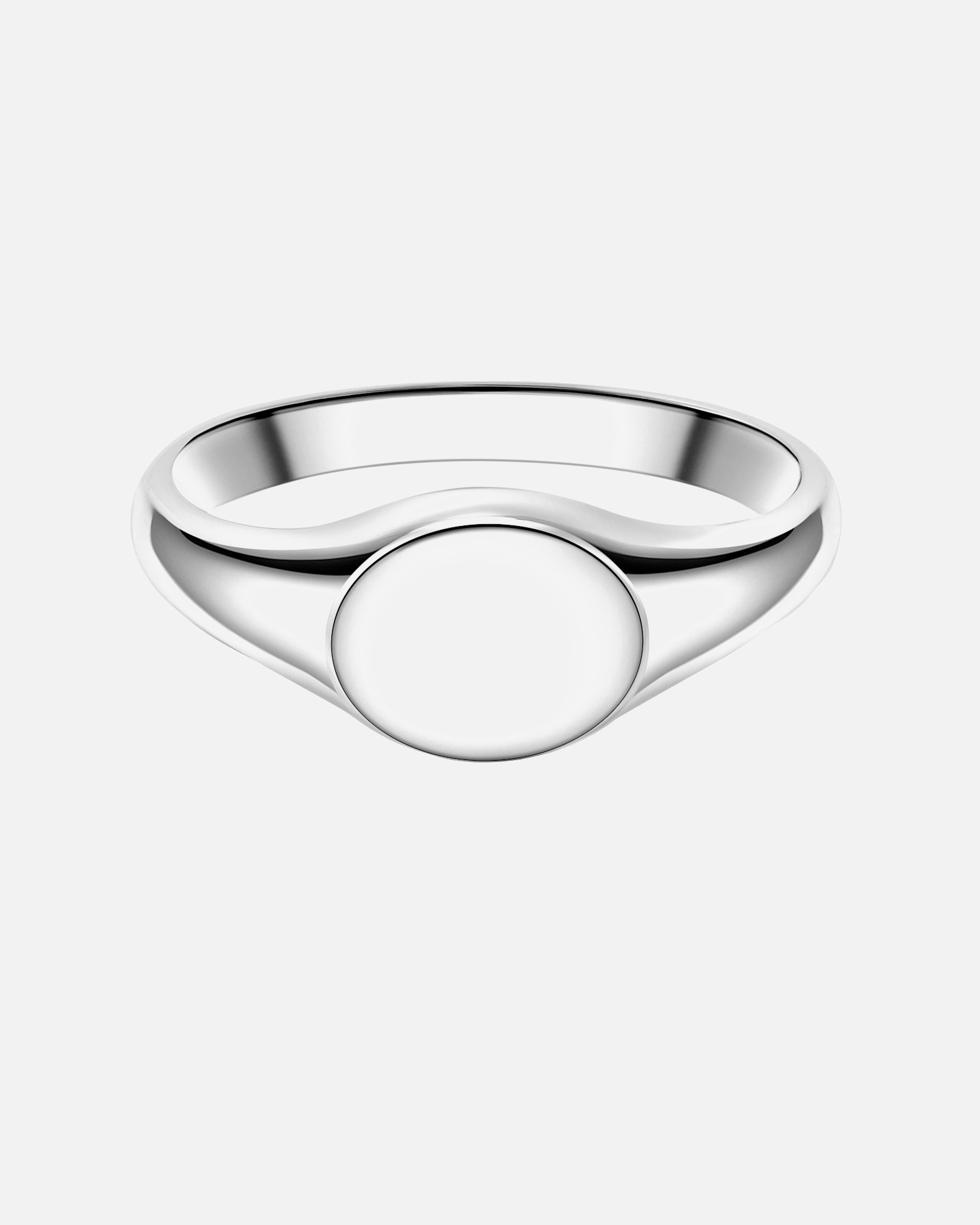 Bague pour Homme Männerglanz Bague en Argent sterling en Argent 68