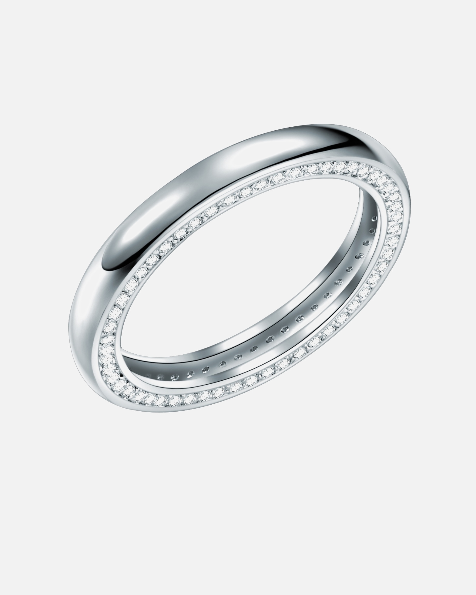 Bague pour Femme Rafaela Donata Bague en argent Argent sterling Oxyde de zirconium (CZ) en Argent 56