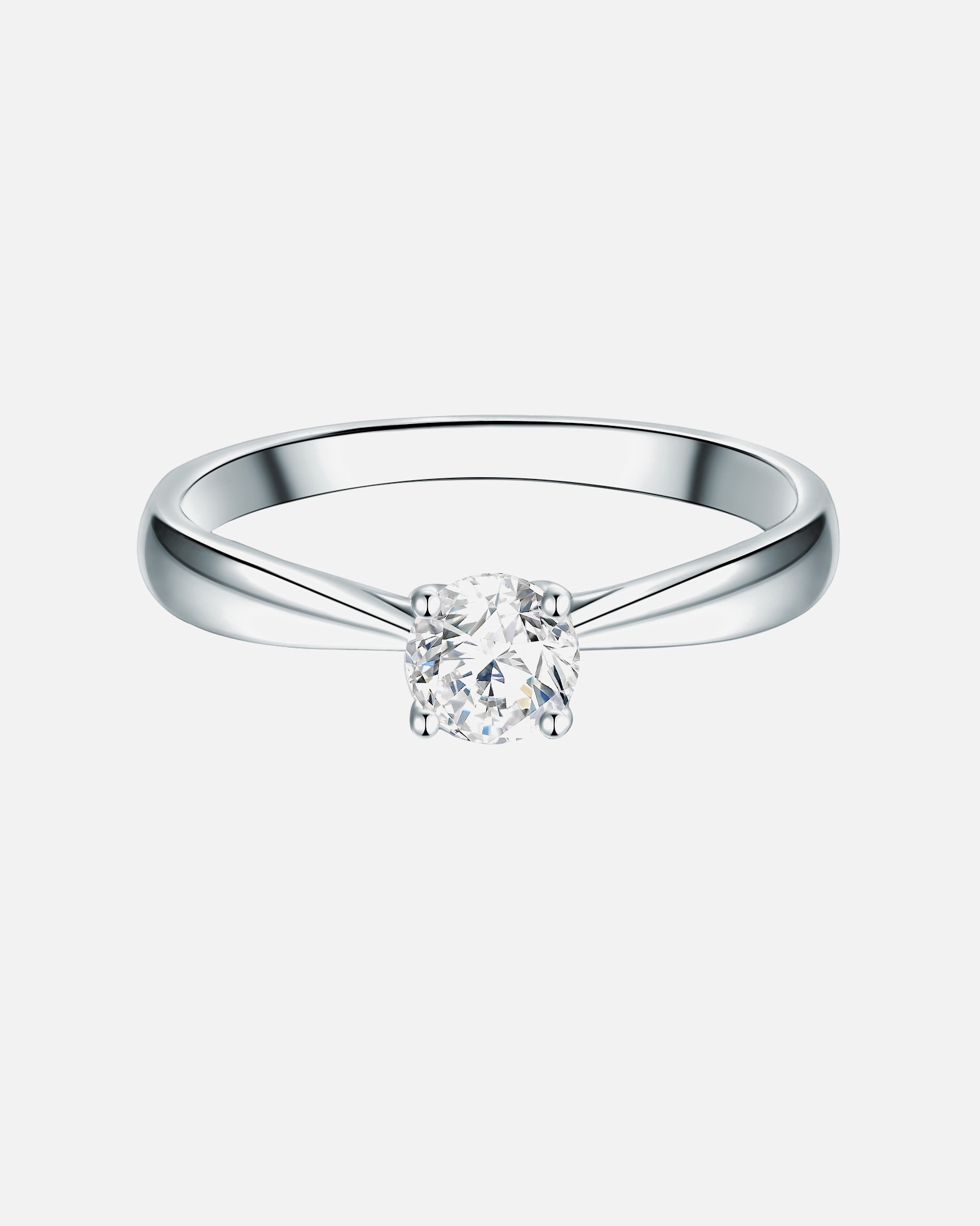 Bague pour Femme Trilani Bague en argent Argent sterling Oxyde de zirconium (CZ) en Argent 54