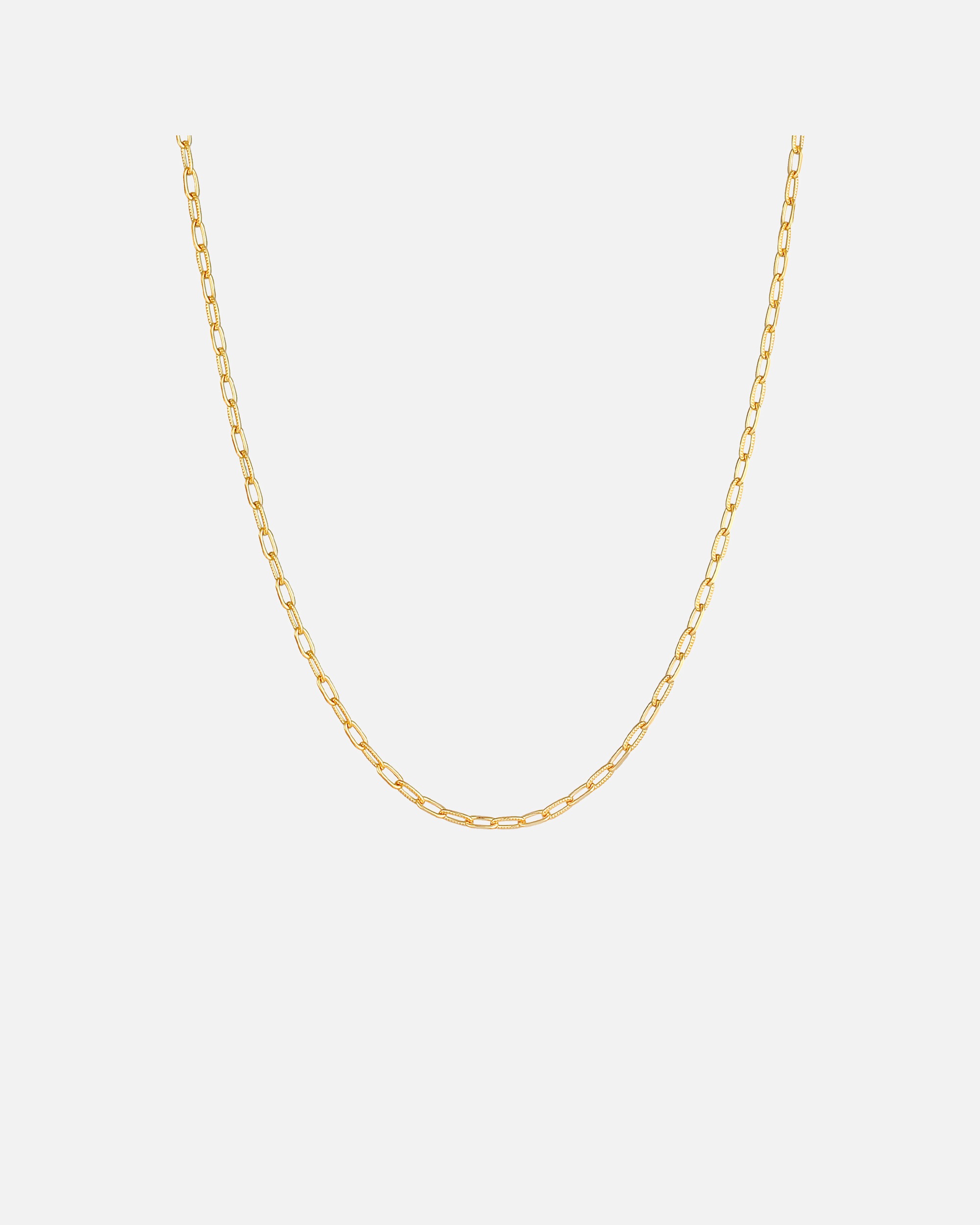 Collier pour Femme Elli Chaîne à maillons pour dames Chaîne ovale Tendance de base en argent sterling 925 goldfarben