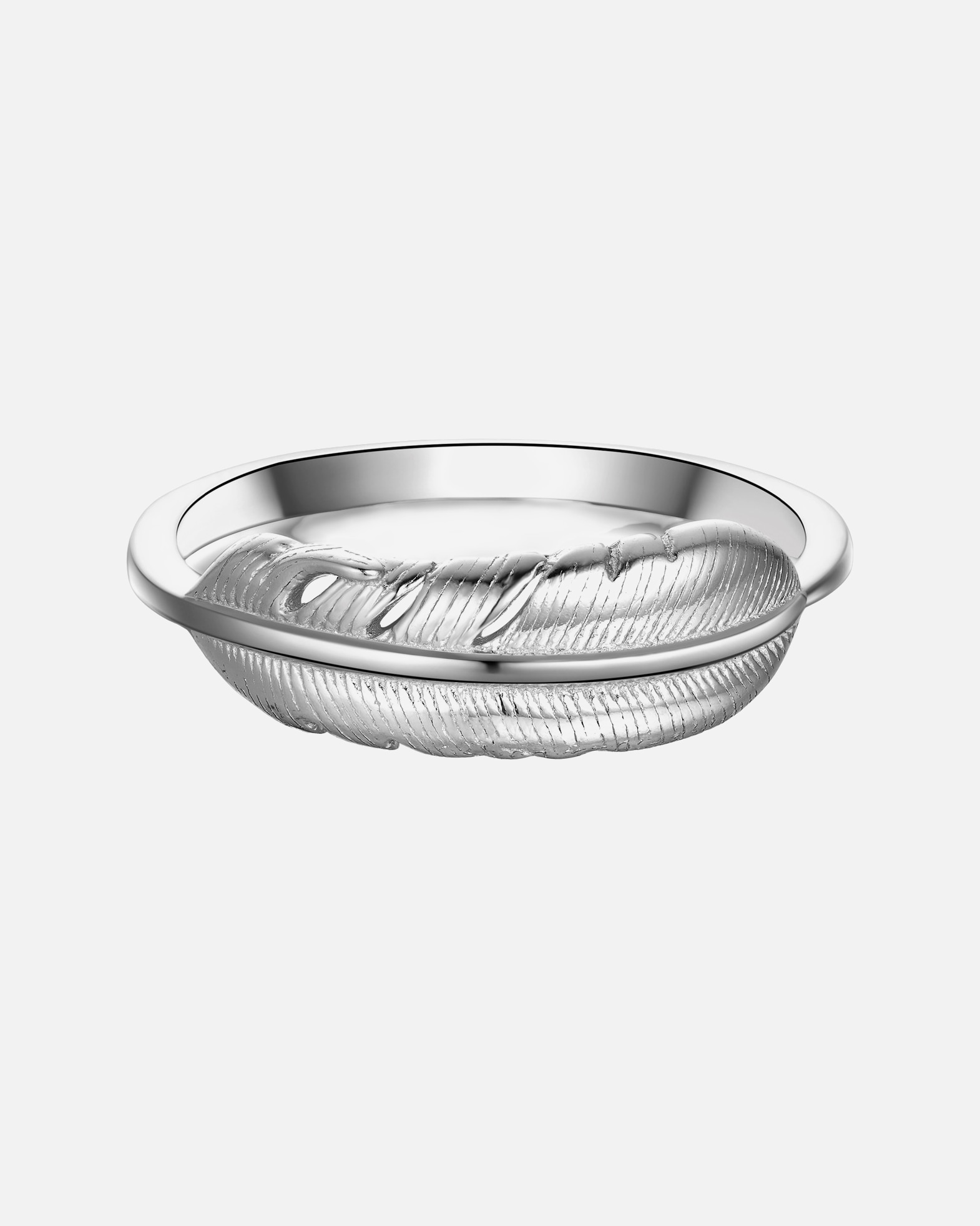 Bague pour Femme Rafaela Donata Bague Plume en Argent sterling en Argent 52