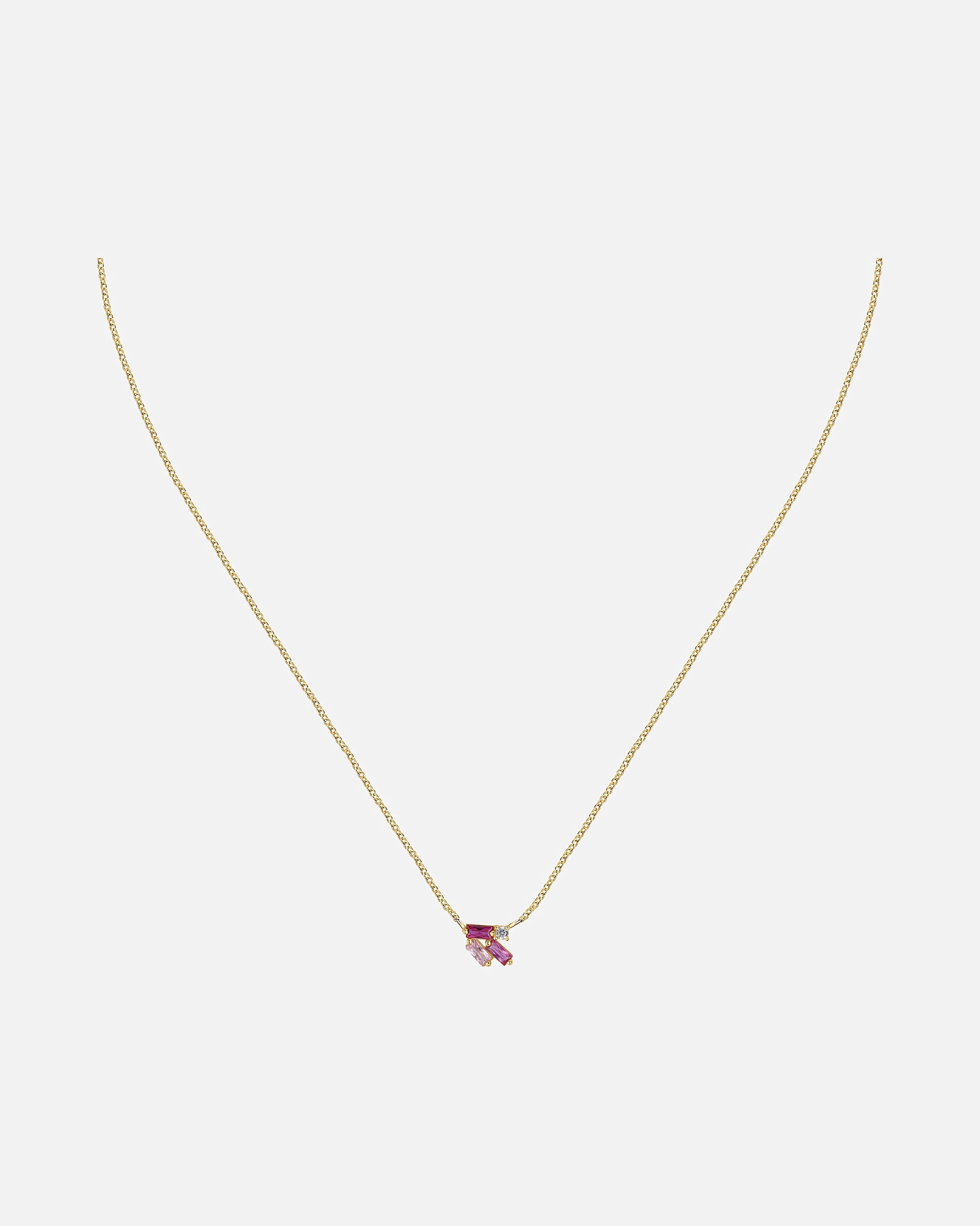 Collier pour Femme CHRIST Chaînes Rose
