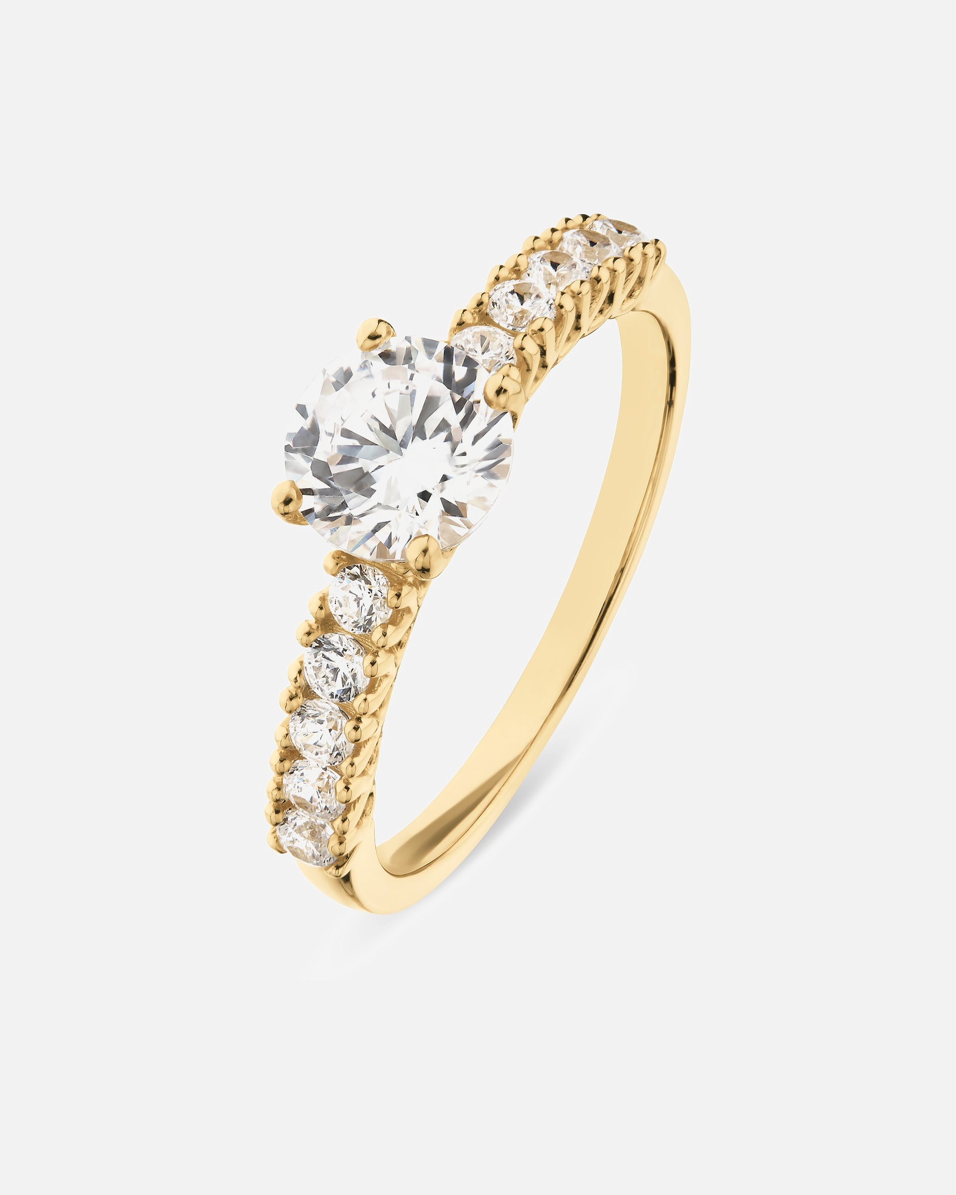 Bague pour Femme FAVS Bagues or jaune 54