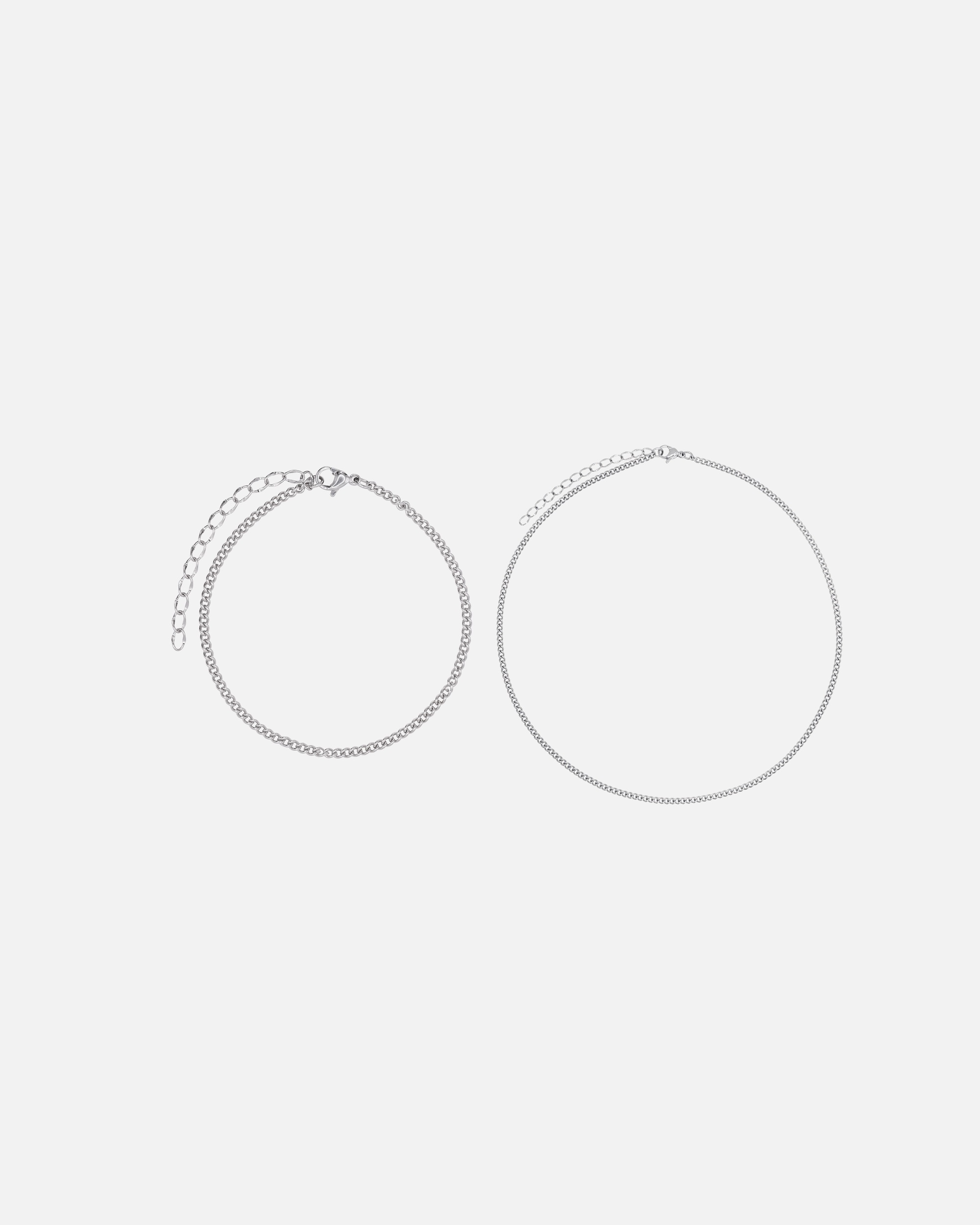 Collier pour Femme Heideman Set de bijoux Solis Silberfarben