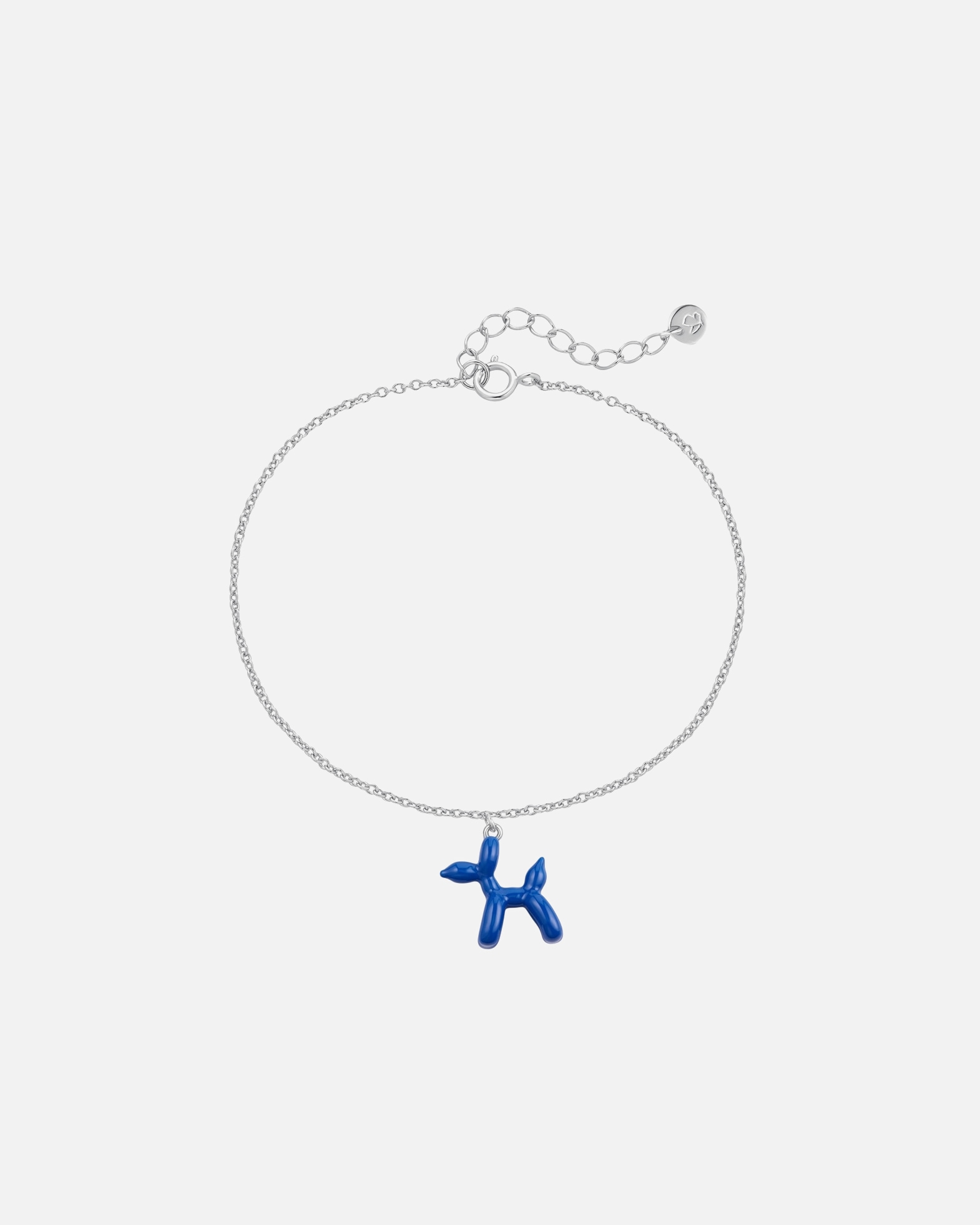 Bracelet pour Femme Glanzstücke München Bracelet Chien ballon en Argent sterling en Argent Longueur de base 17,0 + rallonge 3,0 cm