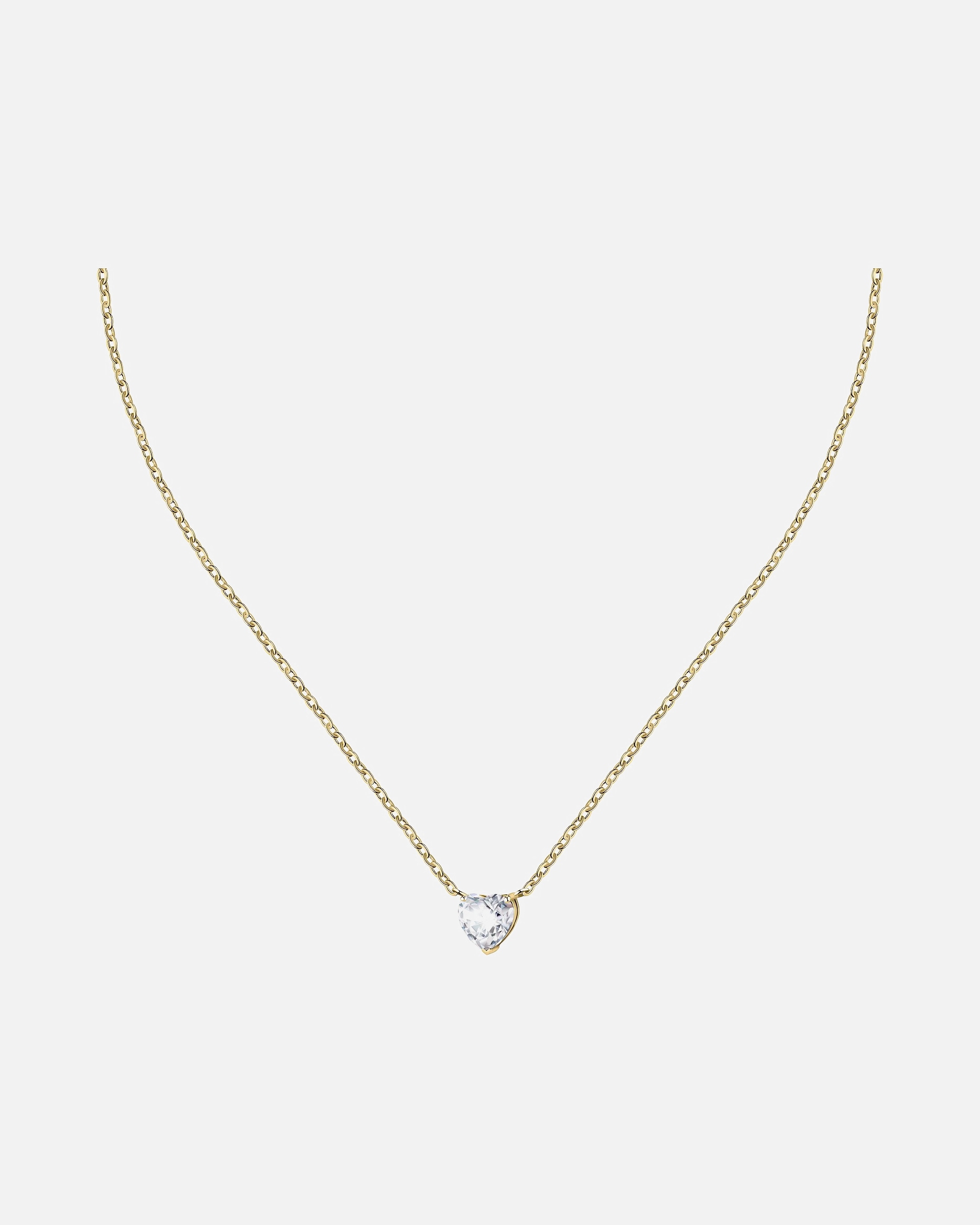 Collier pour Femme La Petite Story Default Brand Line Chaînes or jaune