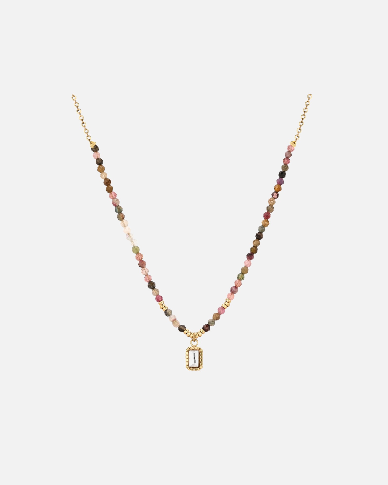 Collier pour Femme Eastside Chaîne en Acier inoxydable en Or jaune Chaîne de base 38,0 cm + extension 5,0 c