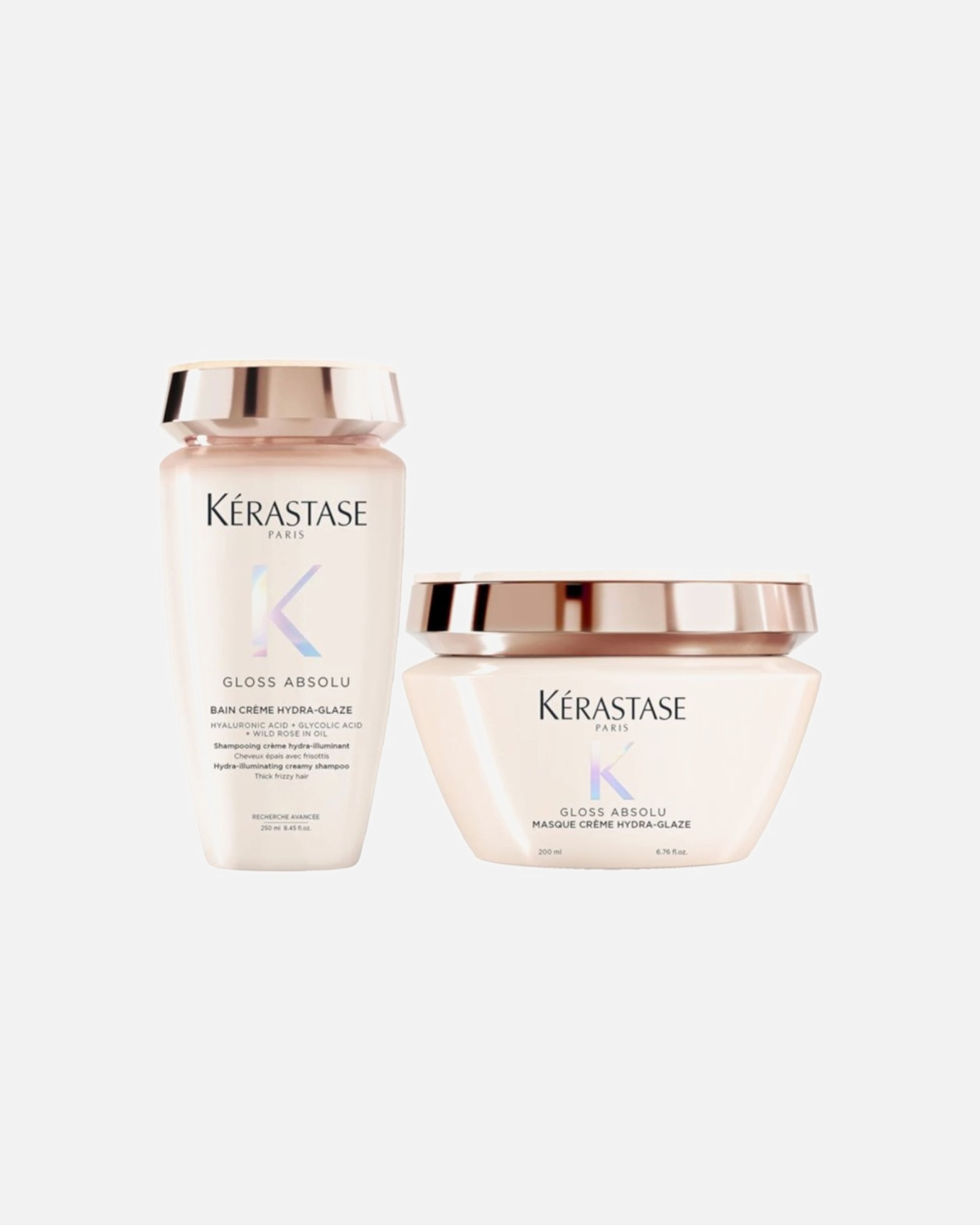 Coffret soin cheveux pour Femme Kérastase Gloss Absolu Créme 2er Set (Créme Bain / Masque) 1 pièce