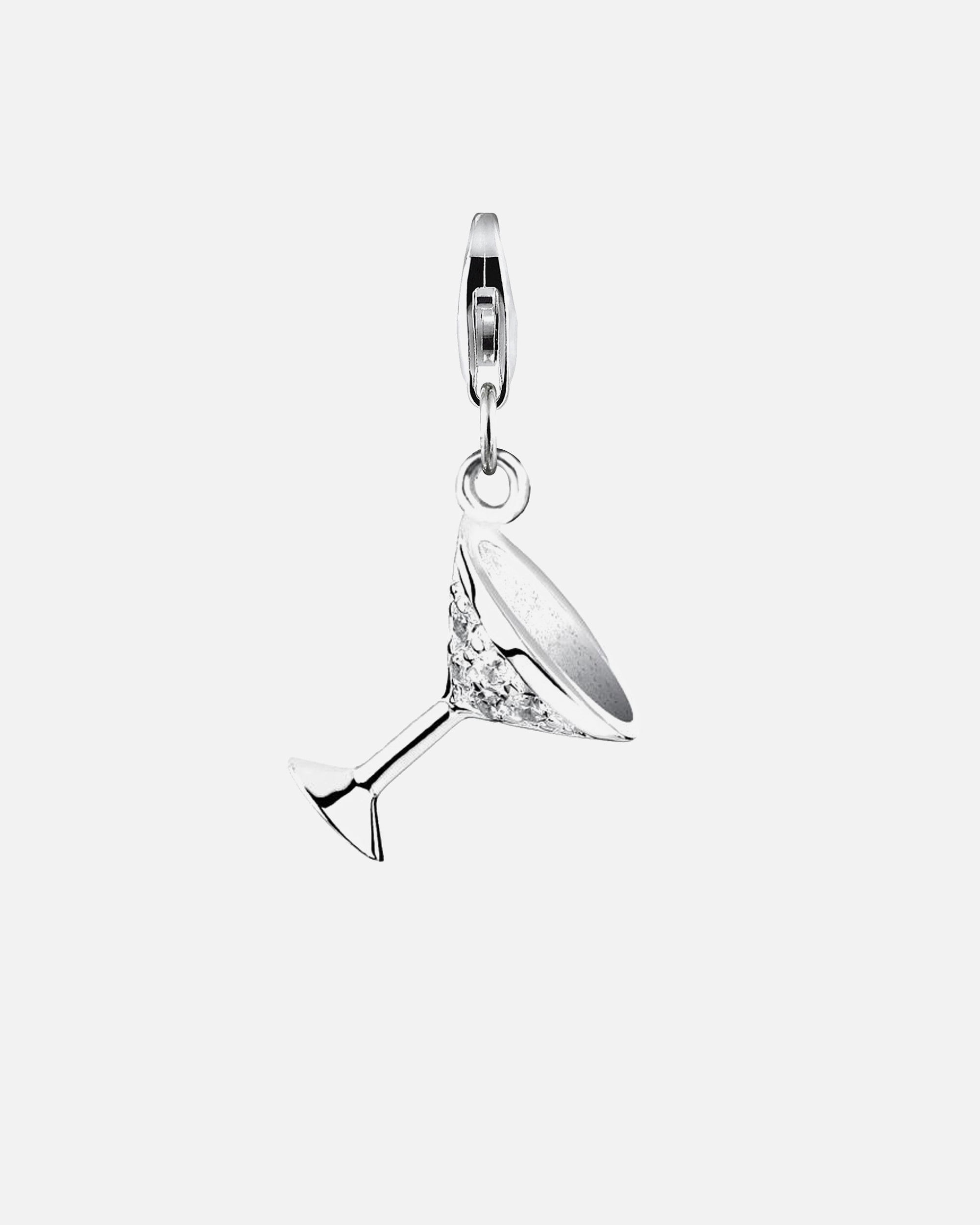 Pendentif pour Femme Nenalina Pendentif verre cocktail Zirconium Argent 925 silberfarben