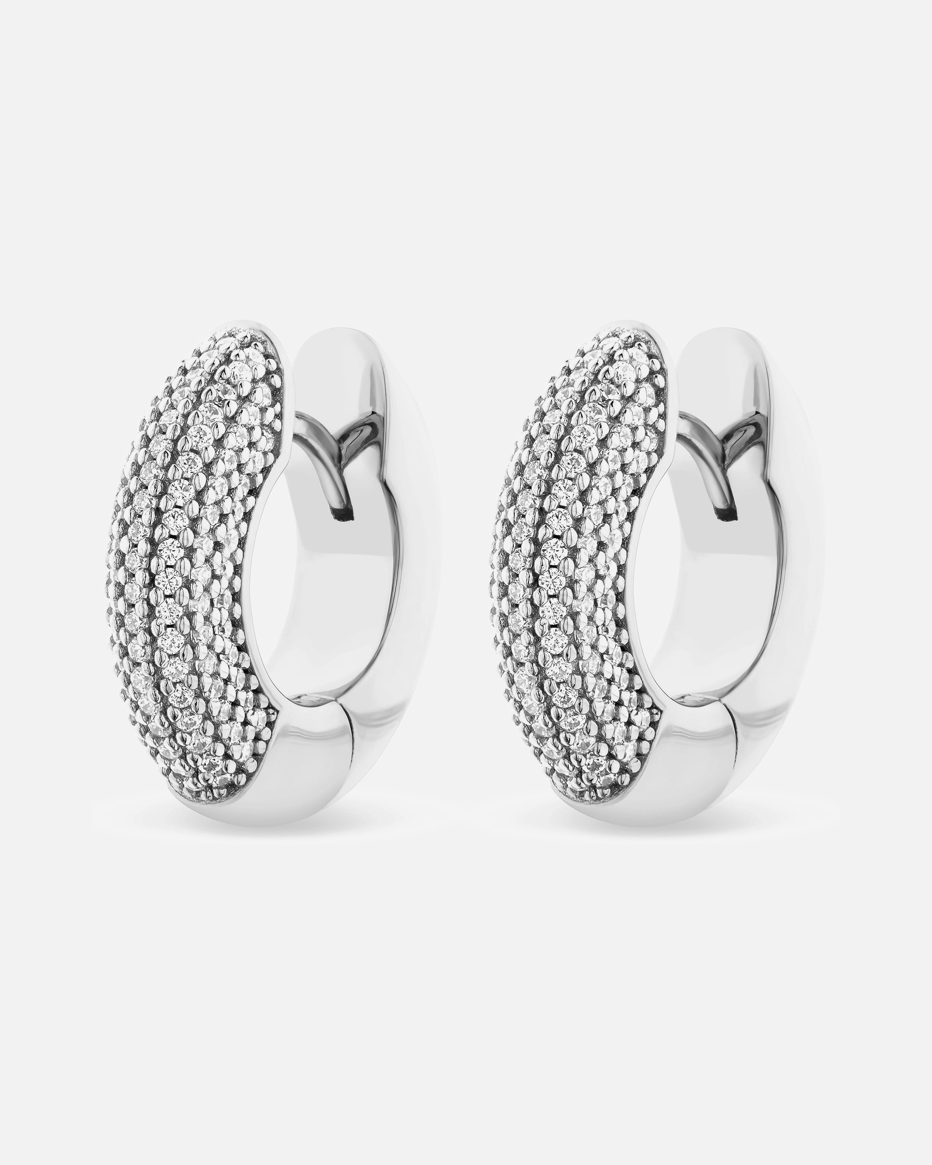 Boucles d'oreilles pour Femme Jette Boucles d'oreilles argent