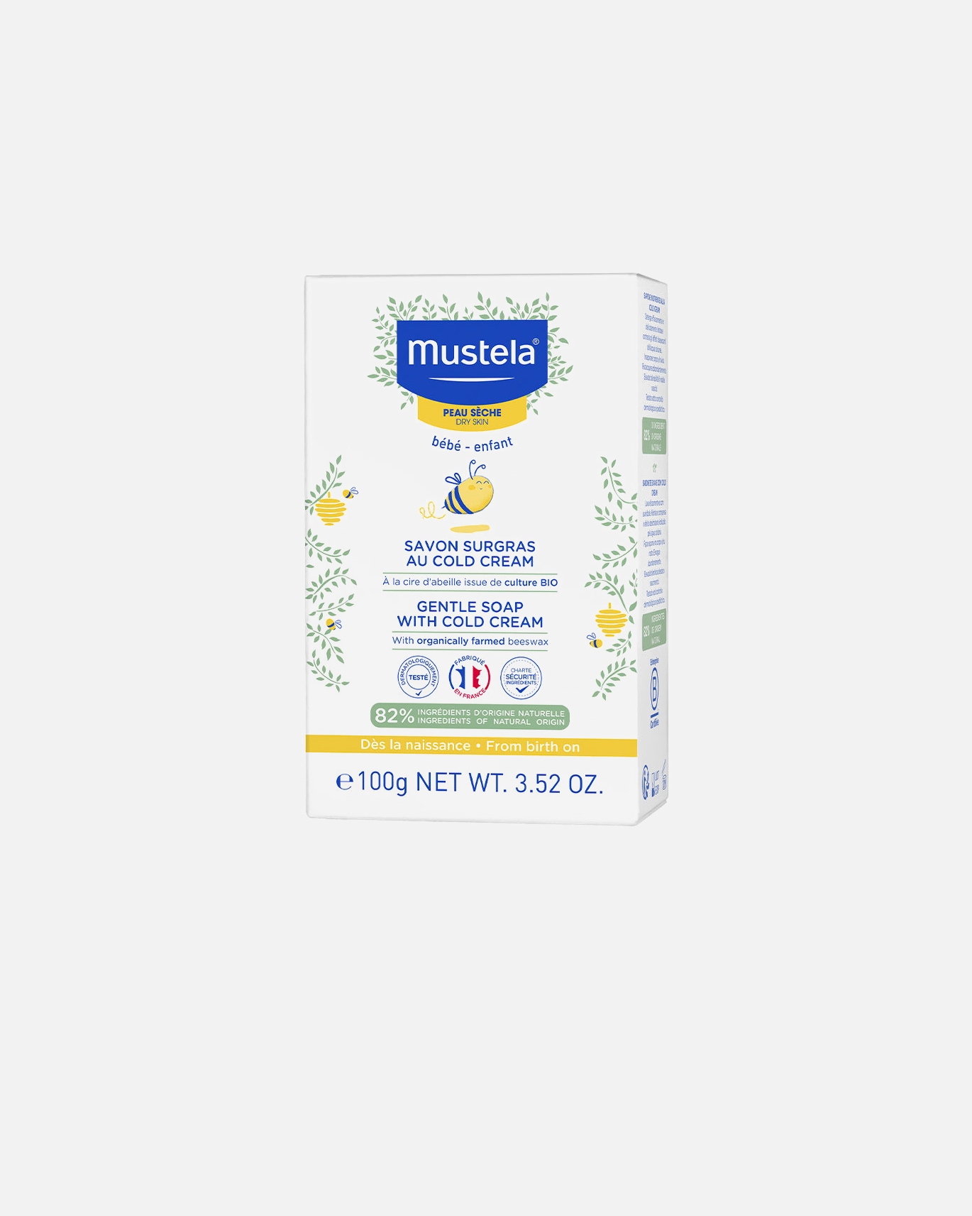 Gel douche bébé pour Unisexe Mustela Savon surgras BÉBÉ-ENFANT au Cold Cream nutriprotecteur 100 gr